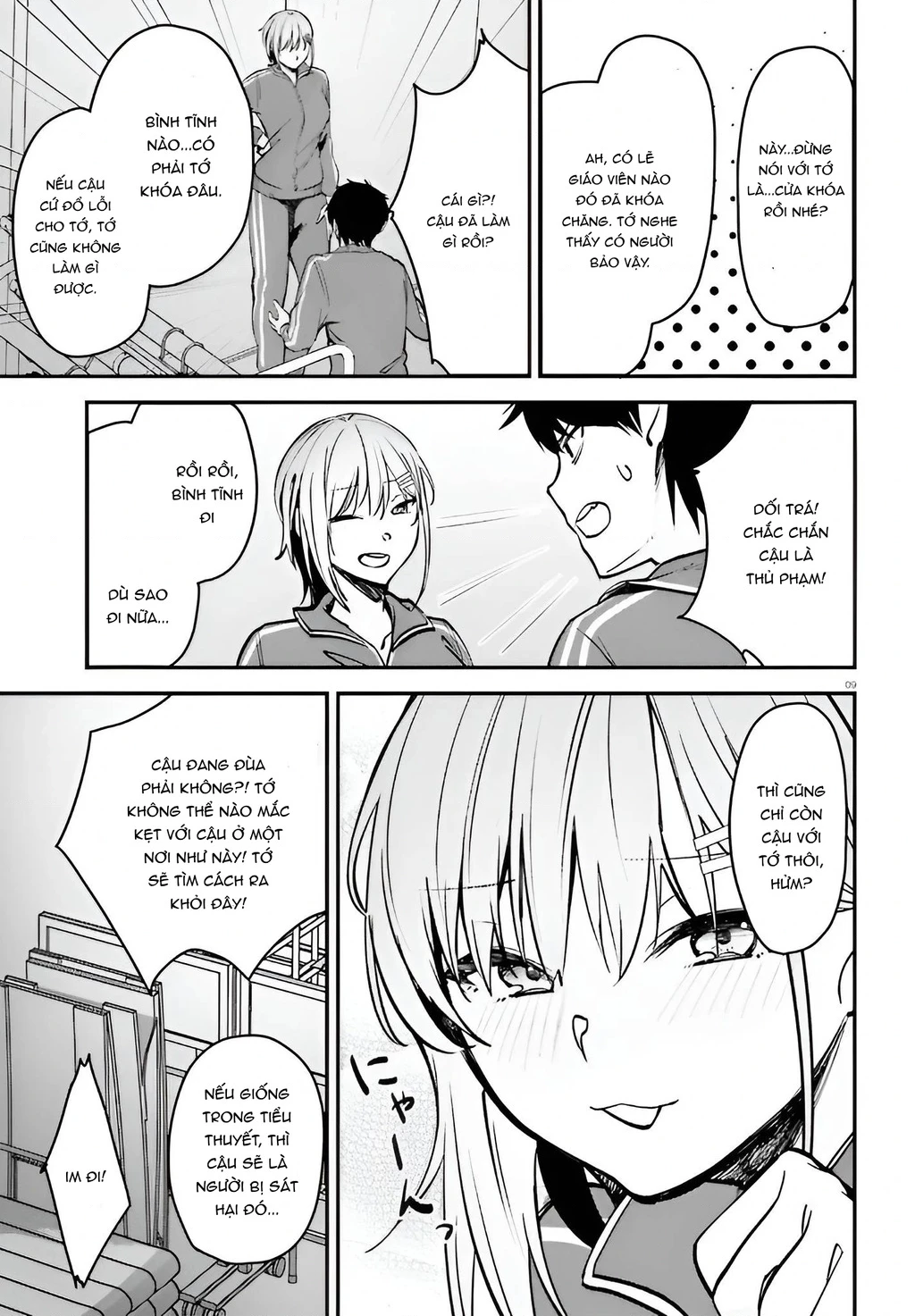 Cô nàng đẹp mã mà bạn gái tôi thích đang nhắm tới tôi Chapter 8 - 9