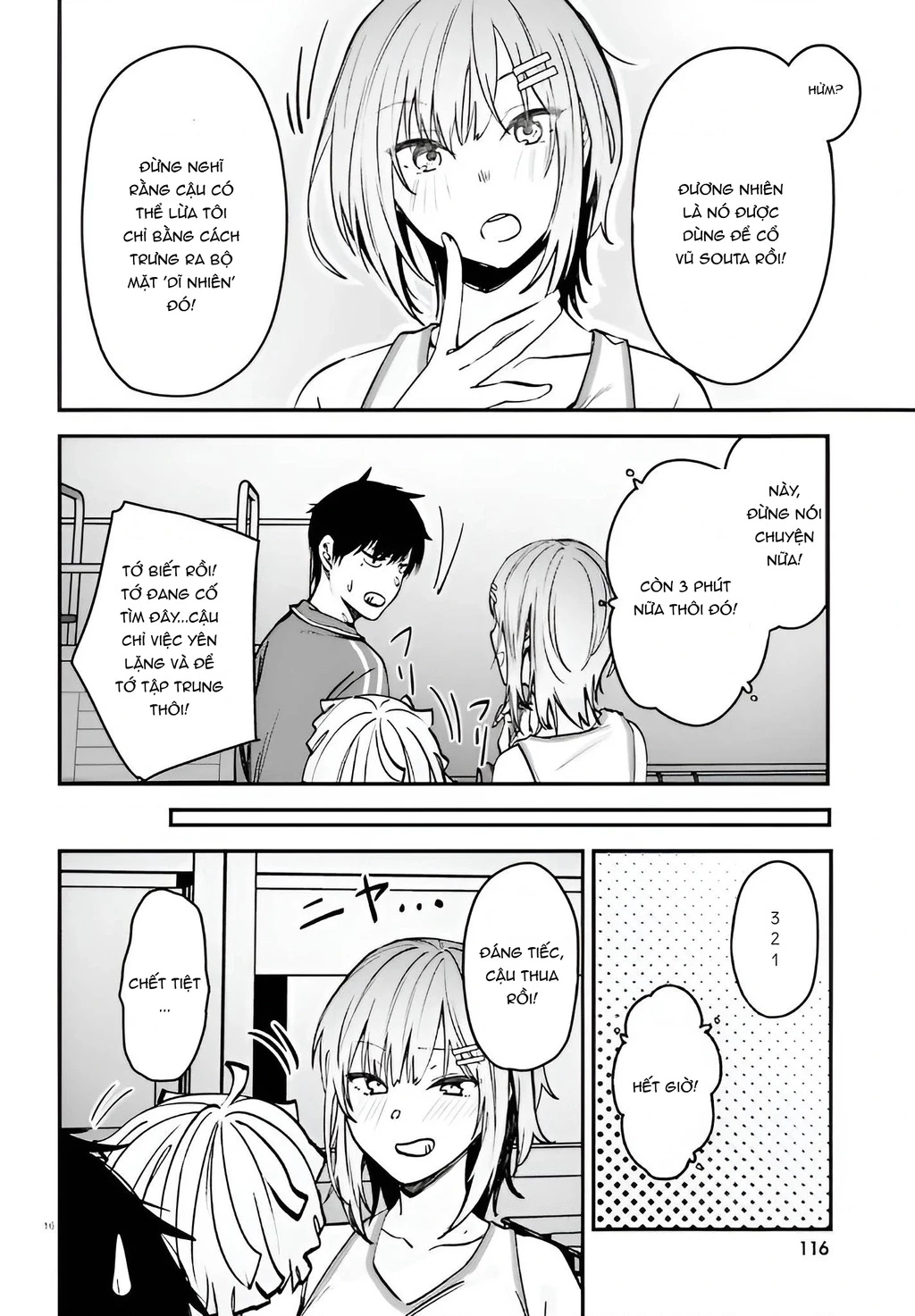 Cô nàng đẹp mã mà bạn gái tôi thích đang nhắm tới tôi Chapter 8 - 16