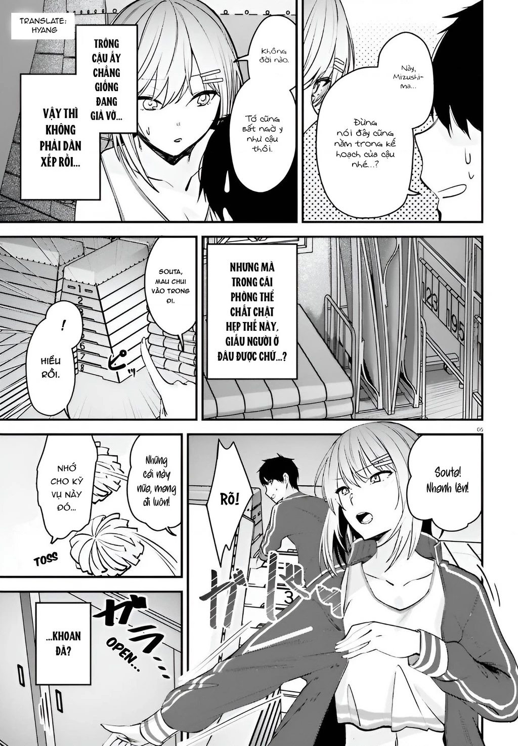 Cô nàng đẹp mã mà bạn gái tôi thích đang nhắm tới tôi Chapter 9 - 3