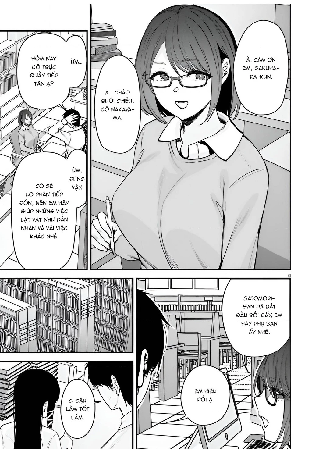 Cô nàng đẹp mã mà bạn gái tôi thích đang nhắm tới tôi Chapter 9 - 11