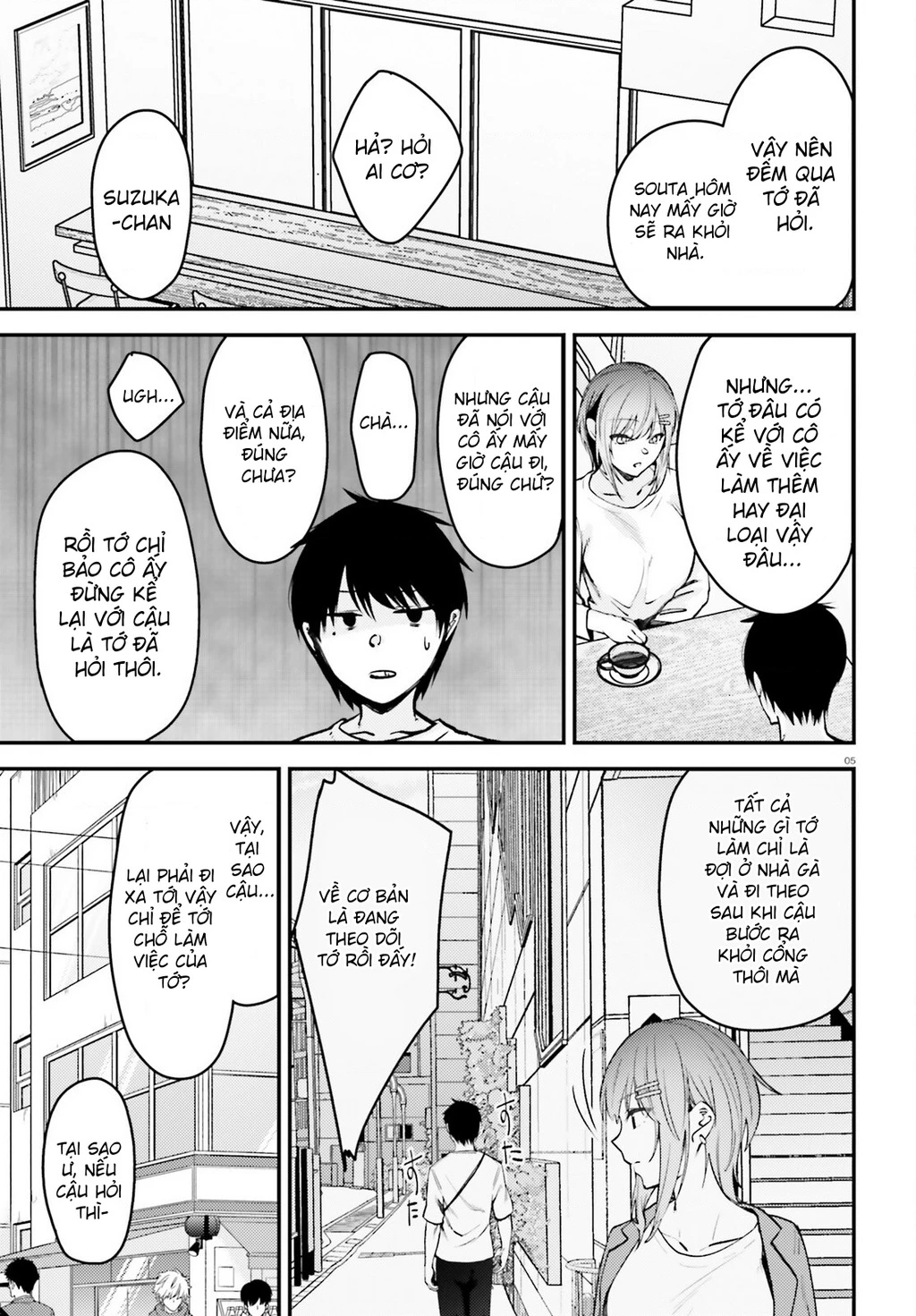 Cô nàng đẹp mã mà bạn gái tôi thích đang nhắm tới tôi Chapter 11 - 5