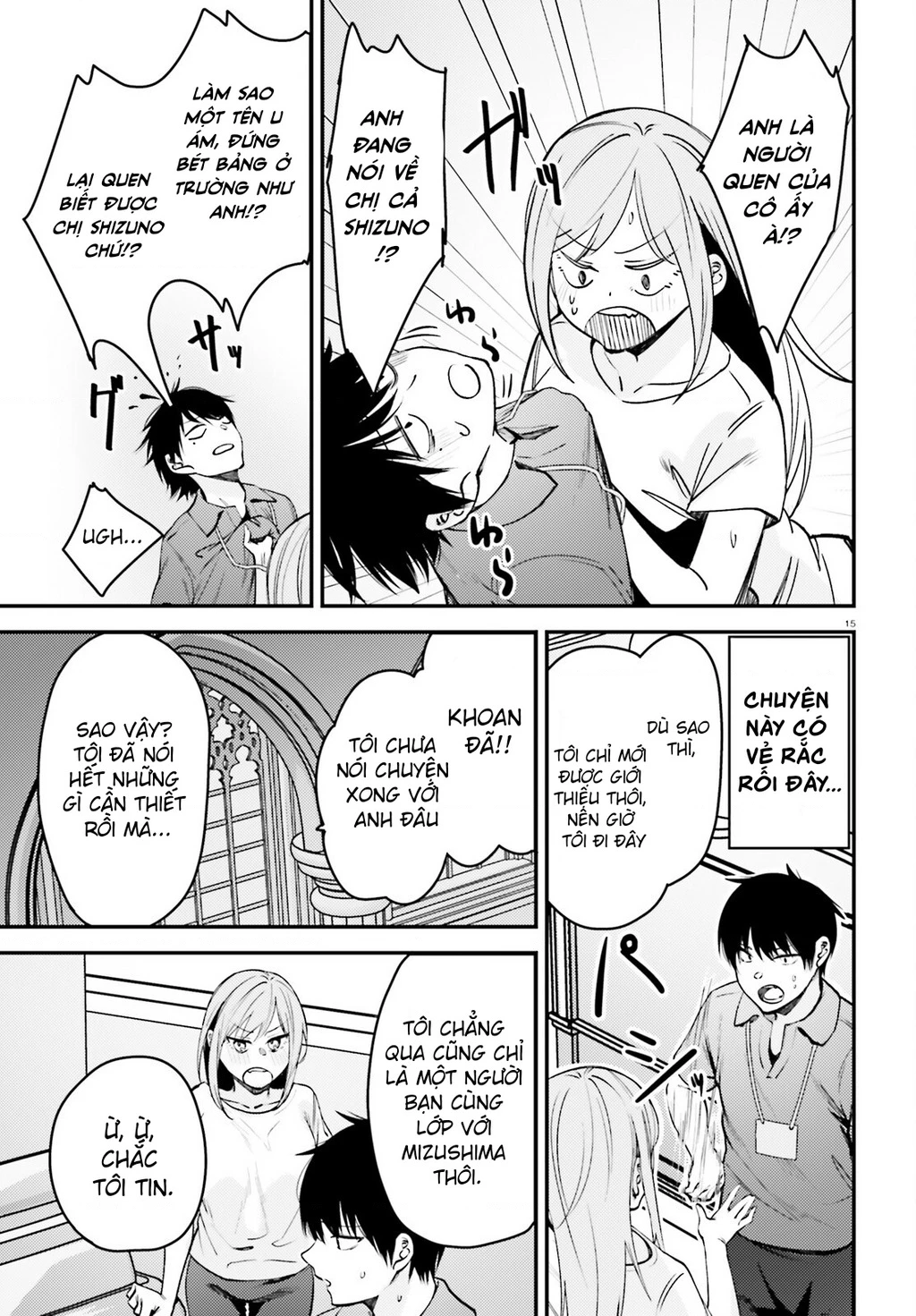 Cô nàng đẹp mã mà bạn gái tôi thích đang nhắm tới tôi Chapter 11 - 15