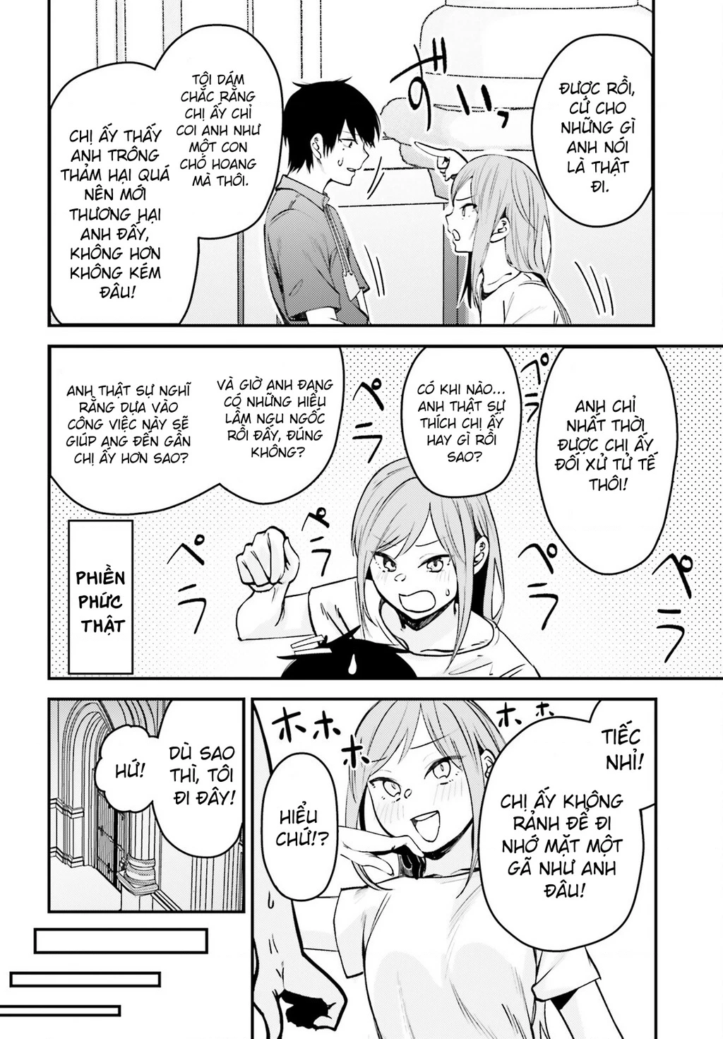 Cô nàng đẹp mã mà bạn gái tôi thích đang nhắm tới tôi Chapter 11 - 16