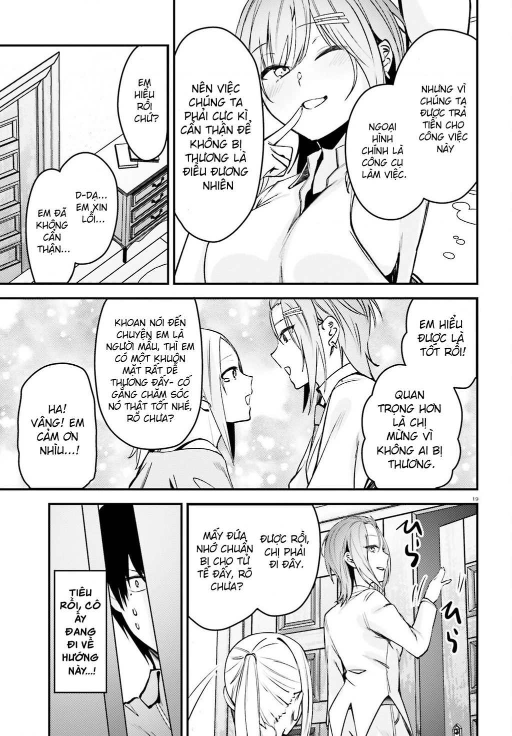 Cô nàng đẹp mã mà bạn gái tôi thích đang nhắm tới tôi Chapter 11 - 19