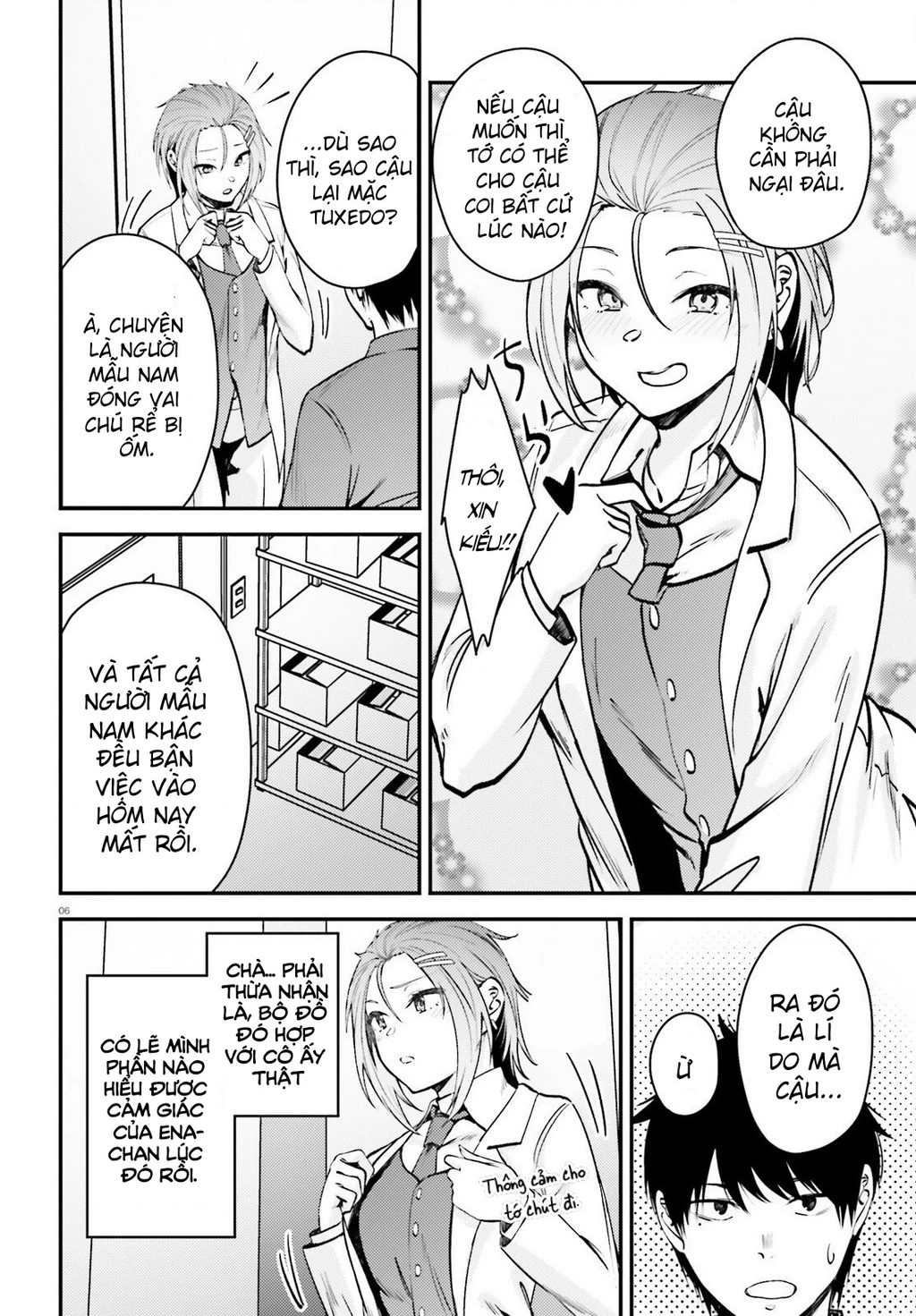 Cô nàng đẹp mã mà bạn gái tôi thích đang nhắm tới tôi Chapter 12 - 6