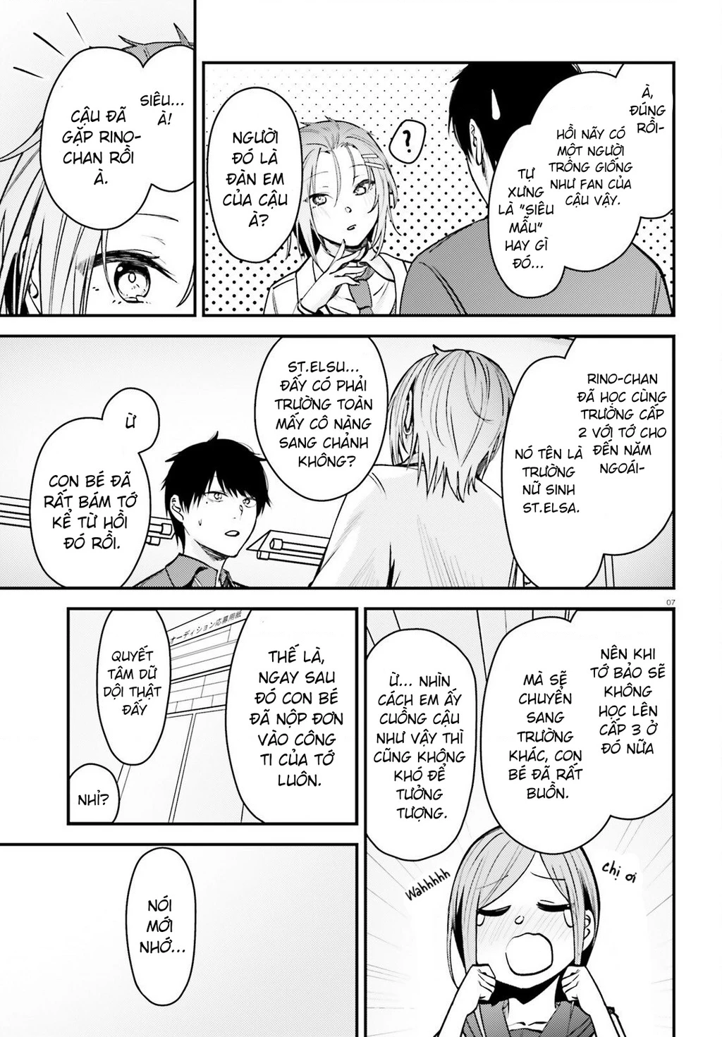 Cô nàng đẹp mã mà bạn gái tôi thích đang nhắm tới tôi Chapter 12 - 7