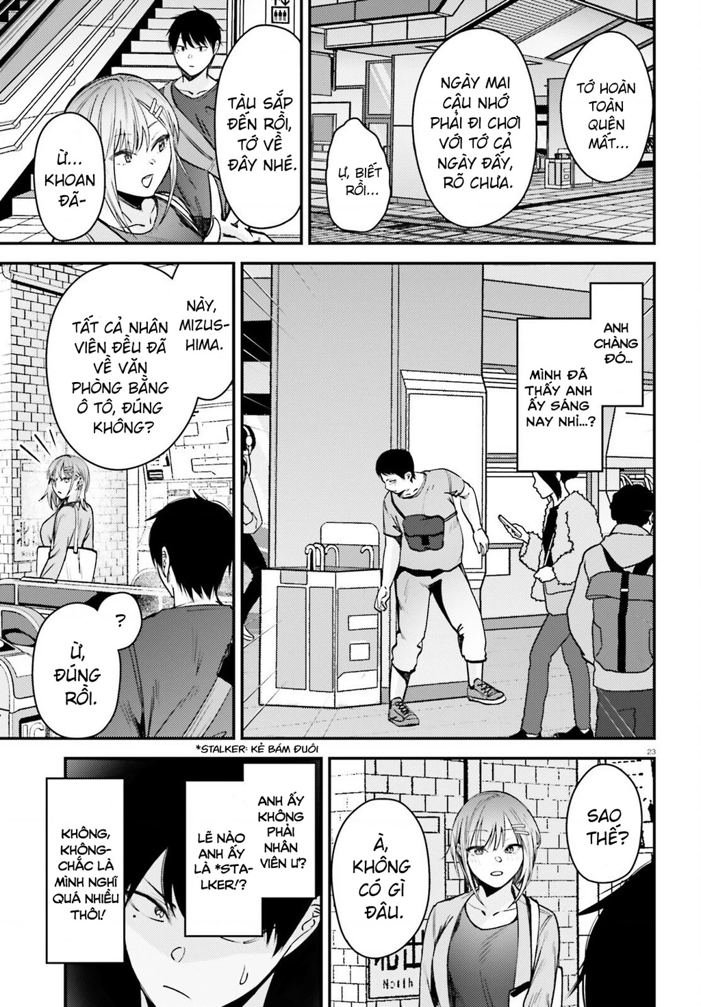 Cô nàng đẹp mã mà bạn gái tôi thích đang nhắm tới tôi Chapter 12 - 23