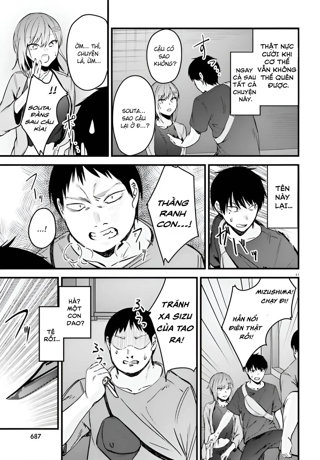 Cô nàng đẹp mã mà bạn gái tôi thích đang nhắm tới tôi Chapter 13 - 10