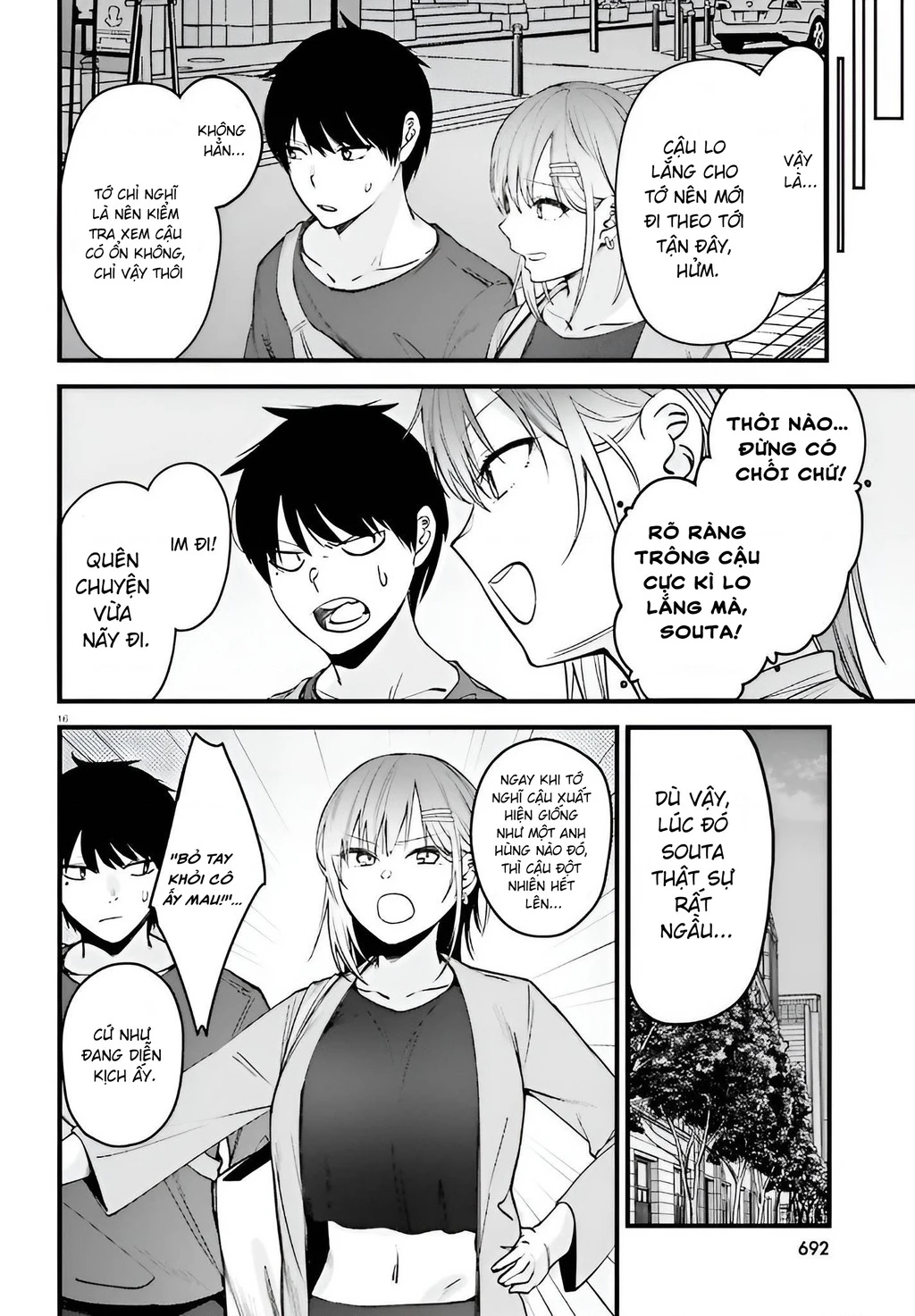 Cô nàng đẹp mã mà bạn gái tôi thích đang nhắm tới tôi Chapter 13 - 14