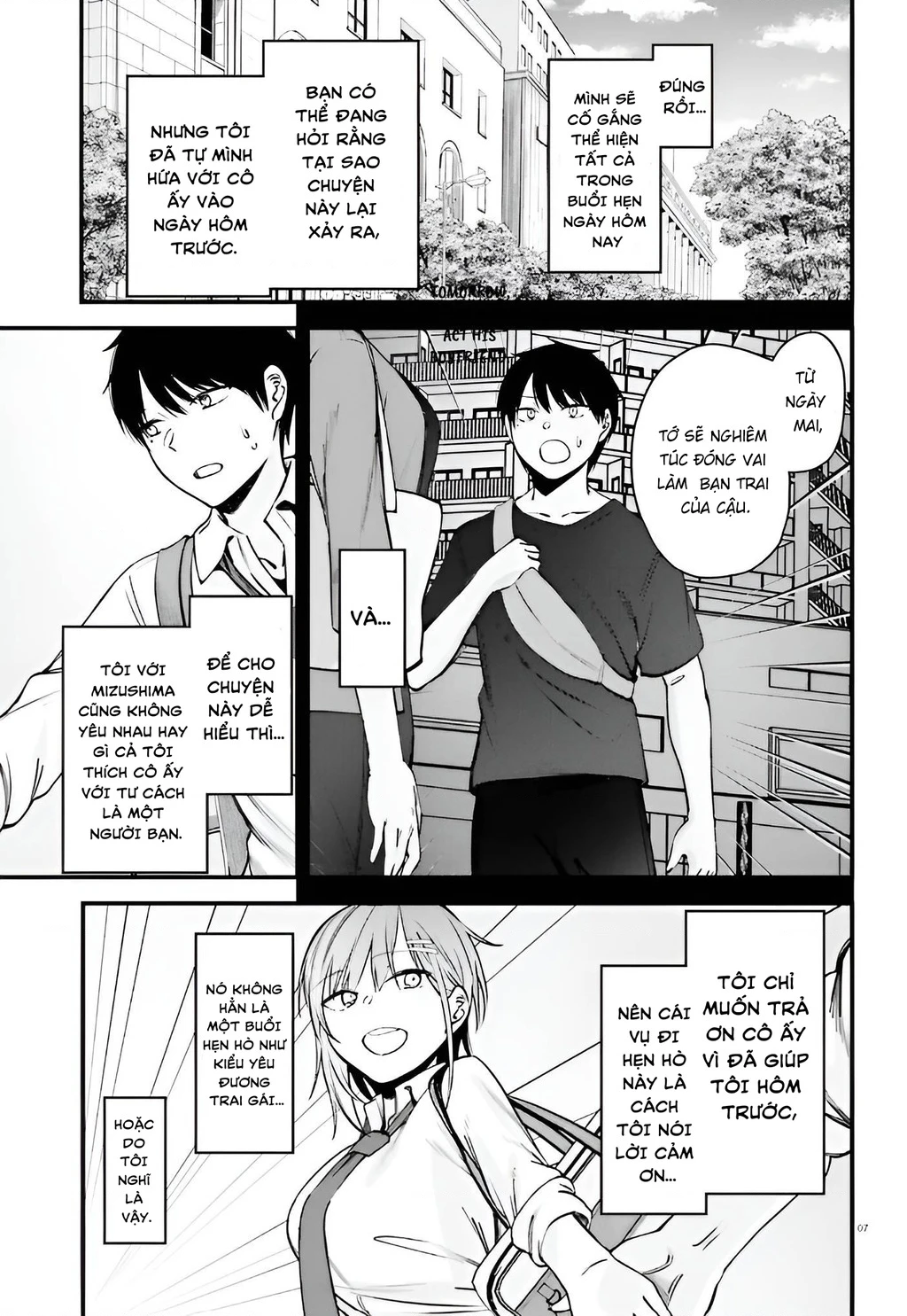 Cô nàng đẹp mã mà bạn gái tôi thích đang nhắm tới tôi Chapter 14 - 7