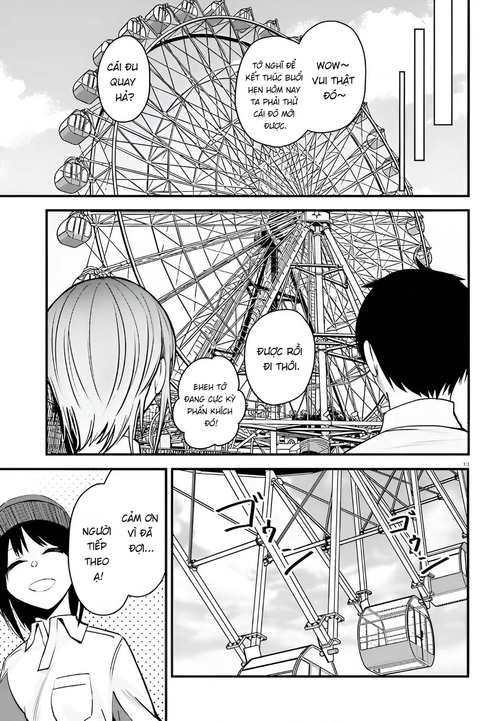 Cô nàng đẹp mã mà bạn gái tôi thích đang nhắm tới tôi Chapter 14 - 13