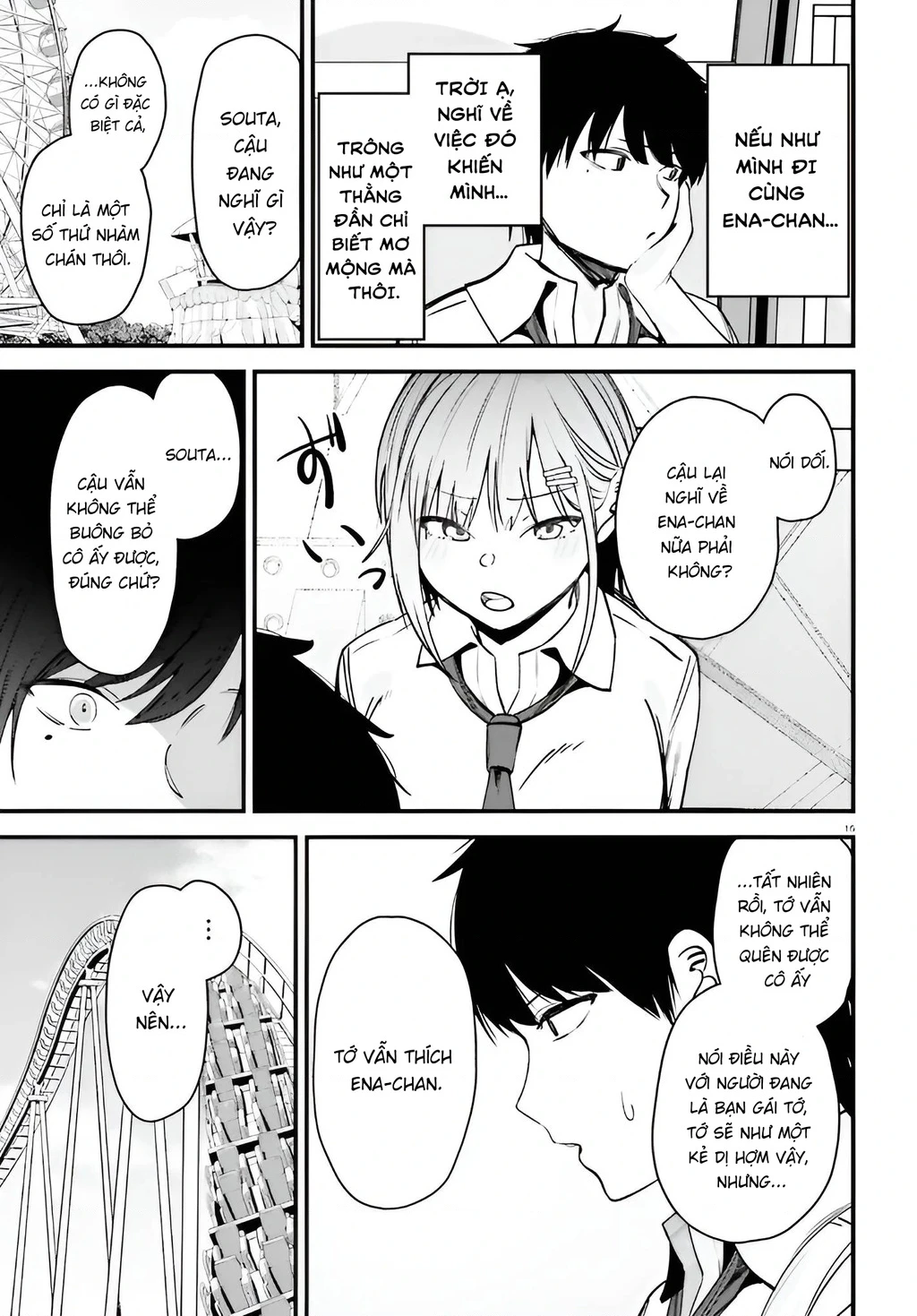 Cô nàng đẹp mã mà bạn gái tôi thích đang nhắm tới tôi Chapter 14 - 15