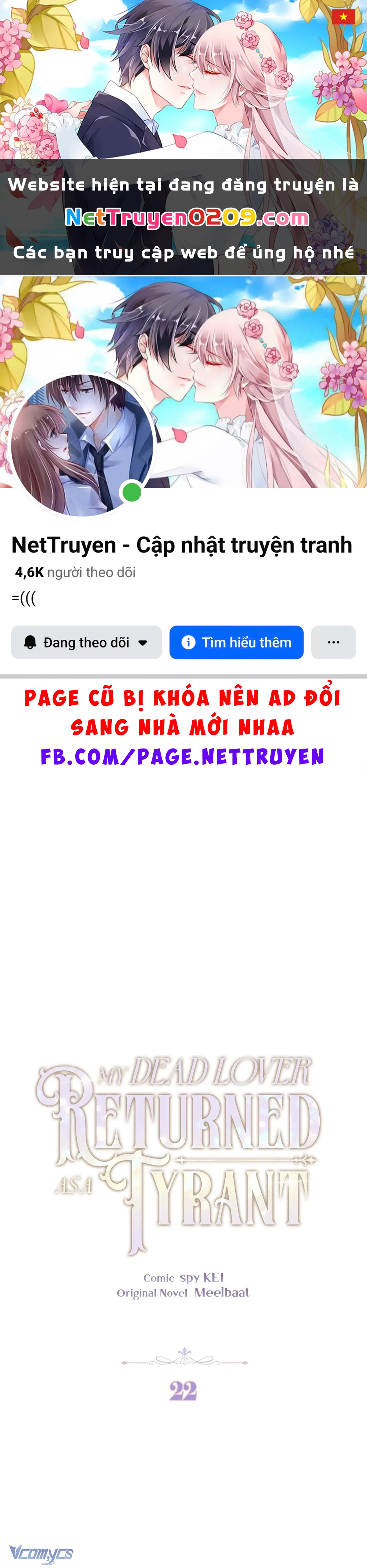 Người Yêu Đã Chết Của Tôi Đã Trở Thành Bạo Chúa Chapter 22 - 1