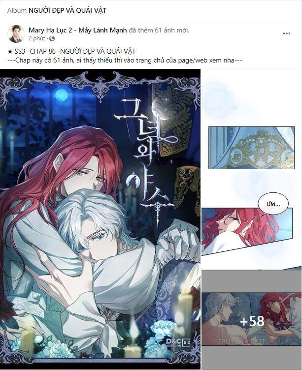 Người Đẹp Và Quái Vật Chapter 86.1 - 1