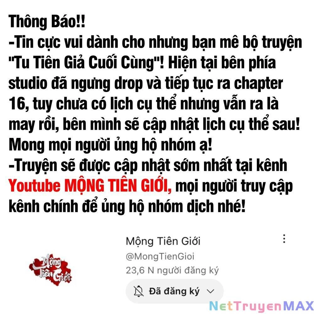 Tu Tiên Giả Cuối Cùng Chapter 13.5 - 4