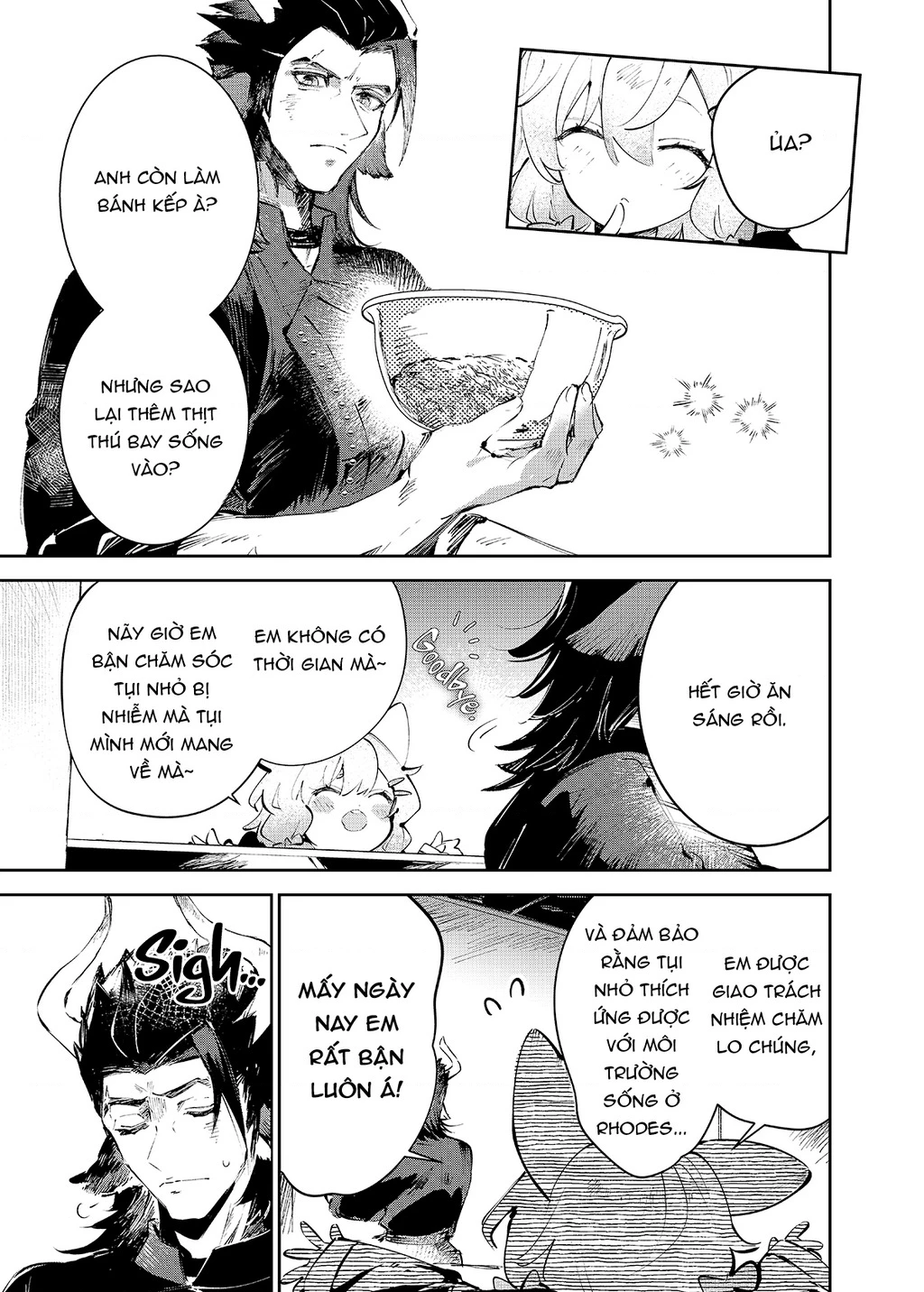 Minh Nhật Phương Chu: Góc Bếp Rhodes Island Chapter 2 - 15