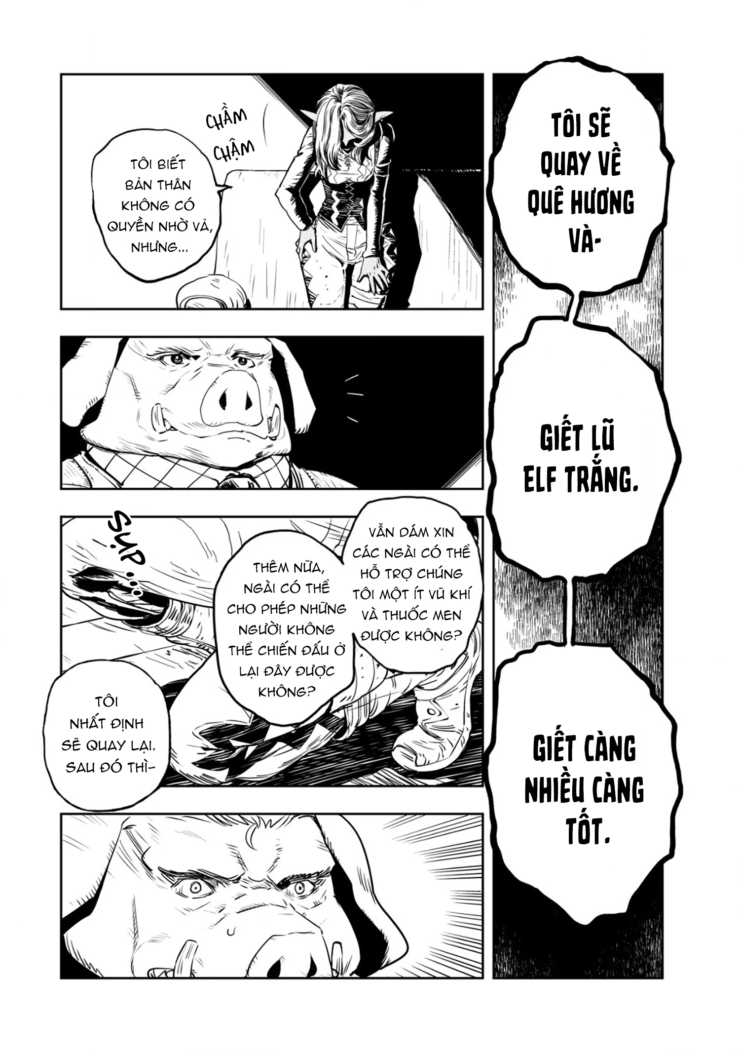 Orcsen Oukokushi ~Yaban Na Orc No Kuni Wa, Ikanishite Heiwa Na Elf No Kuni Wo Yakiharau Ni Itatta Ka~ Chapter 1 - 38