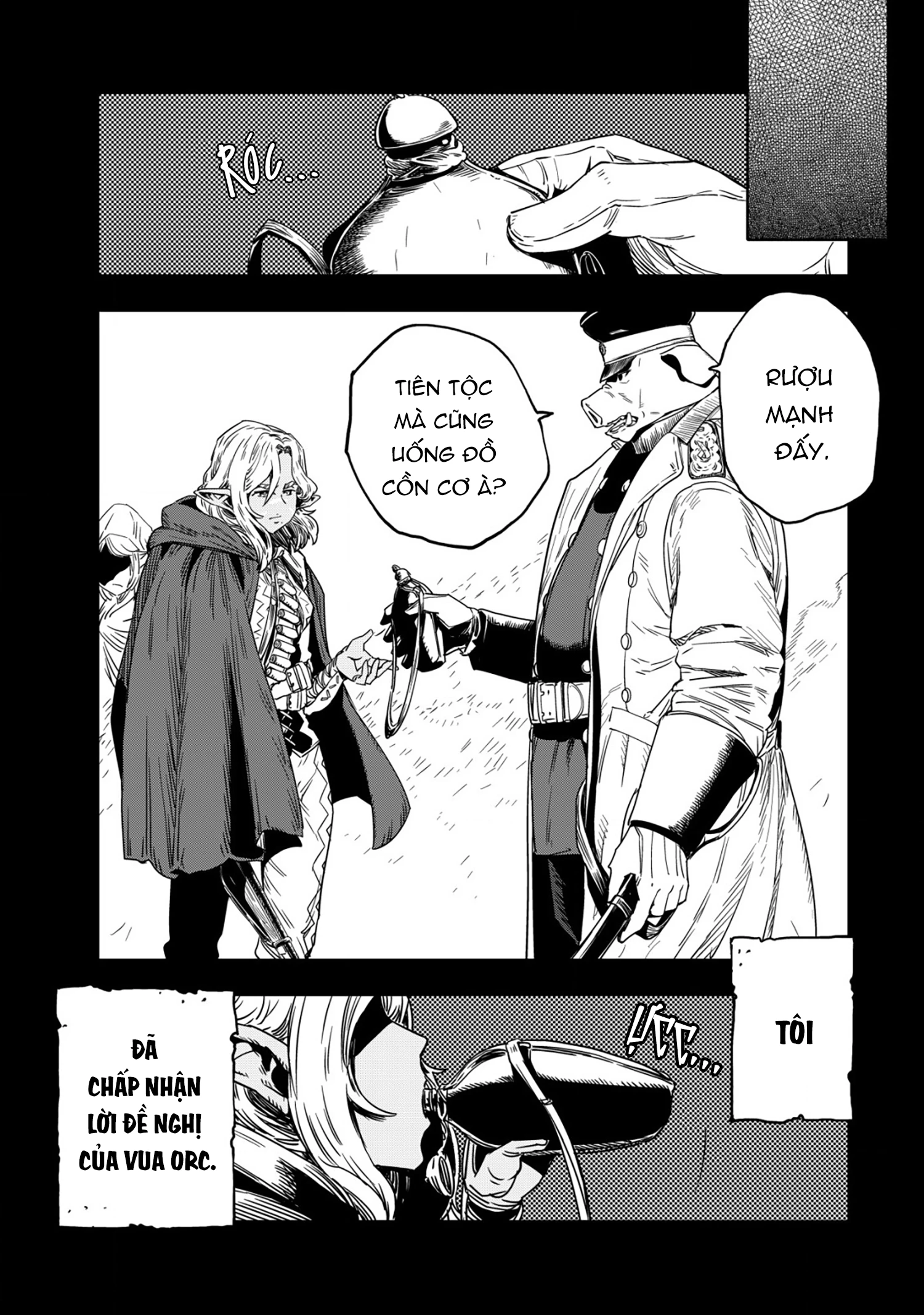 Orcsen Oukokushi ~Yaban Na Orc No Kuni Wa, Ikanishite Heiwa Na Elf No Kuni Wo Yakiharau Ni Itatta Ka~ Chapter 1 - 45
