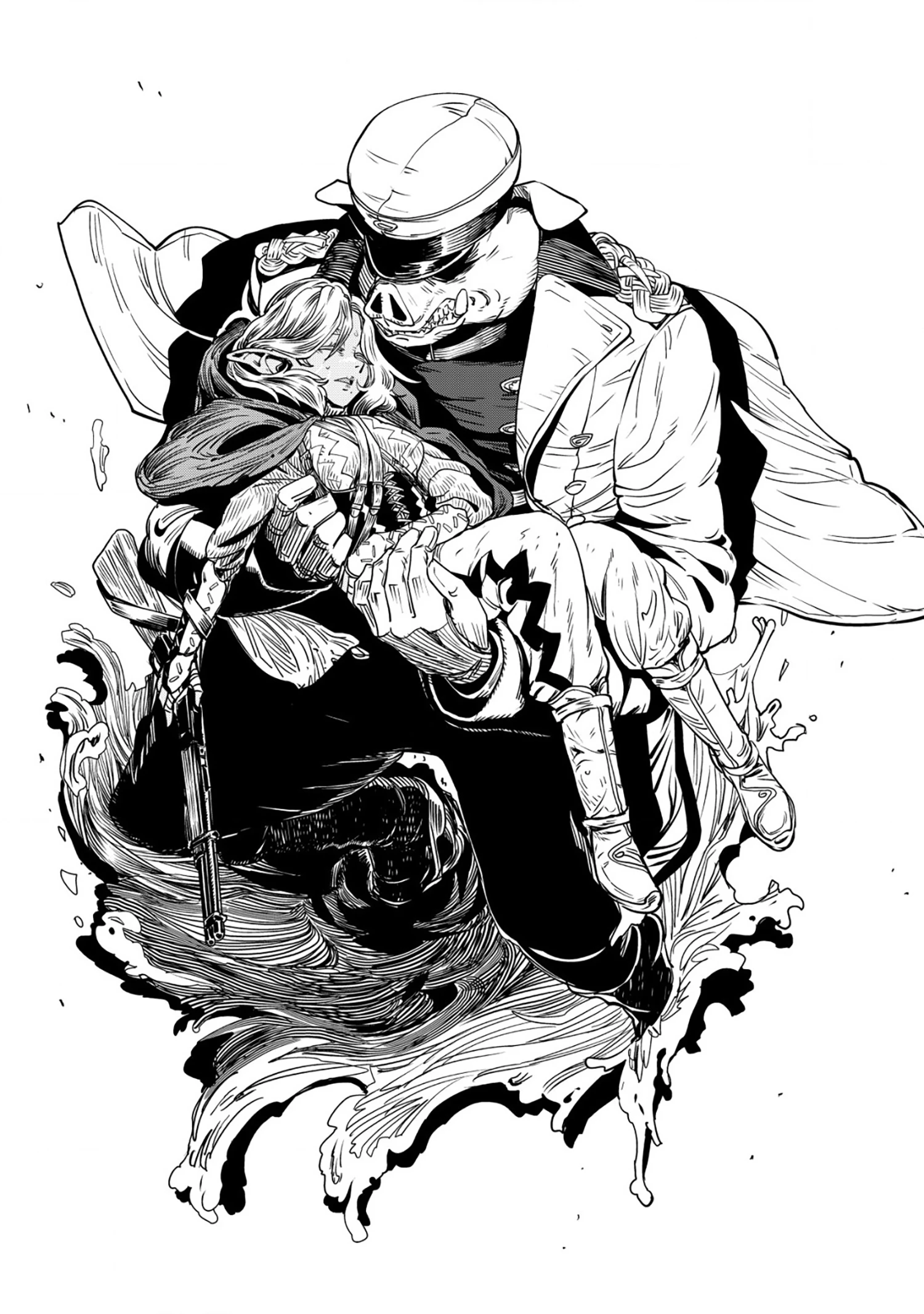 Orcsen Oukokushi ~Yaban Na Orc No Kuni Wa, Ikanishite Heiwa Na Elf No Kuni Wo Yakiharau Ni Itatta Ka~ Chapter 1 - 55