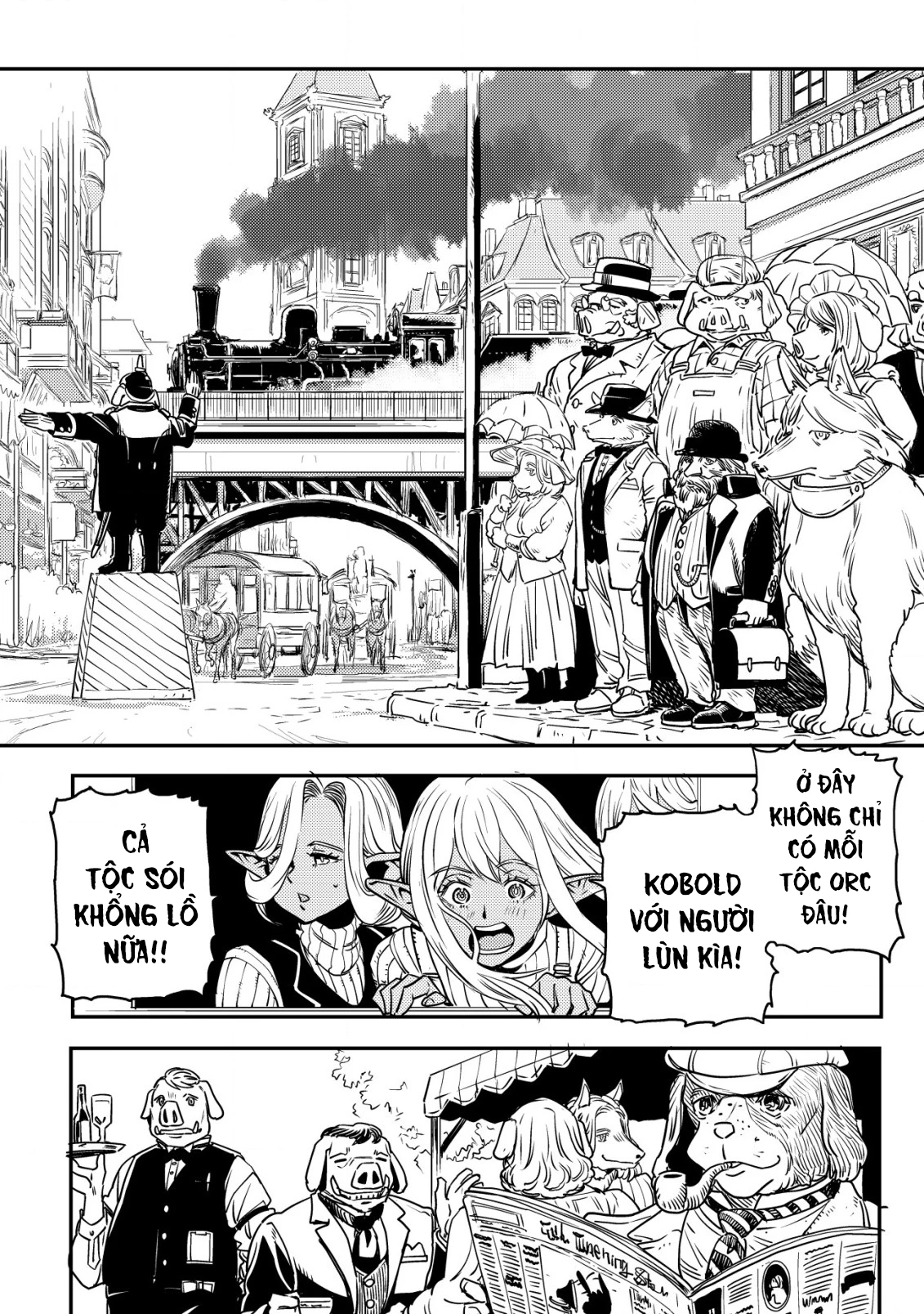 Orcsen Oukokushi ~Yaban Na Orc No Kuni Wa, Ikanishite Heiwa Na Elf No Kuni Wo Yakiharau Ni Itatta Ka~ Chapter 2 - 13