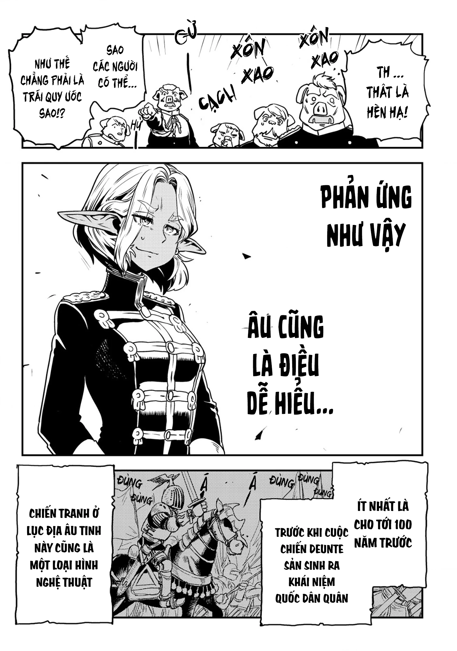 Orcsen Oukokushi ~Yaban Na Orc No Kuni Wa, Ikanishite Heiwa Na Elf No Kuni Wo Yakiharau Ni Itatta Ka~ Chapter 6 - 35