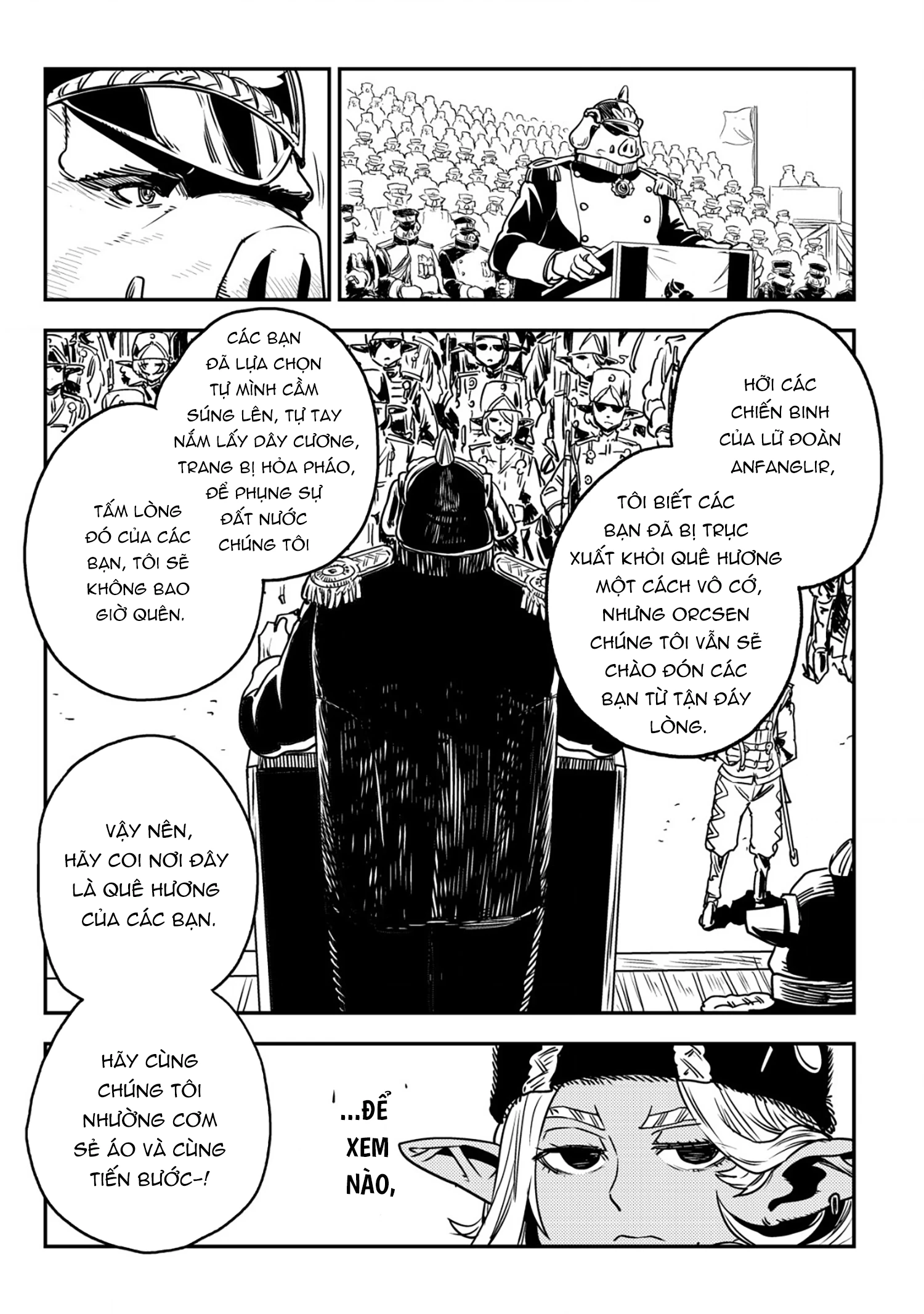 Orcsen Oukokushi ~Yaban Na Orc No Kuni Wa, Ikanishite Heiwa Na Elf No Kuni Wo Yakiharau Ni Itatta Ka~ Chapter 7 - 23