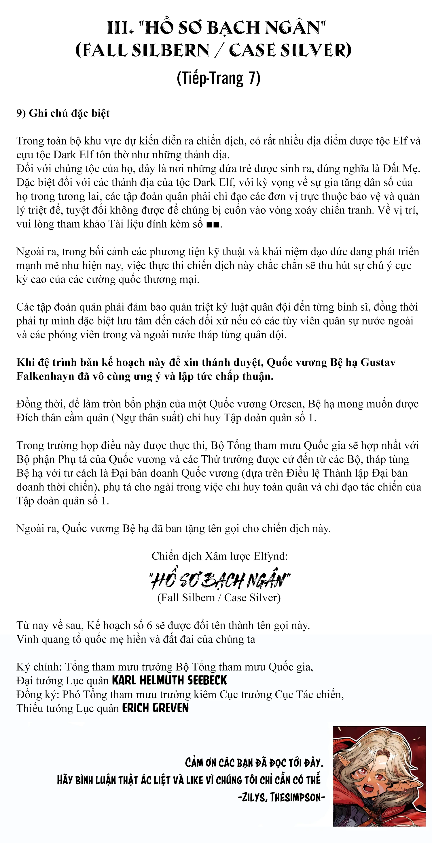 Orcsen Oukokushi ~Yaban Na Orc No Kuni Wa, Ikanishite Heiwa Na Elf No Kuni Wo Yakiharau Ni Itatta Ka~ Chapter 10 - 75