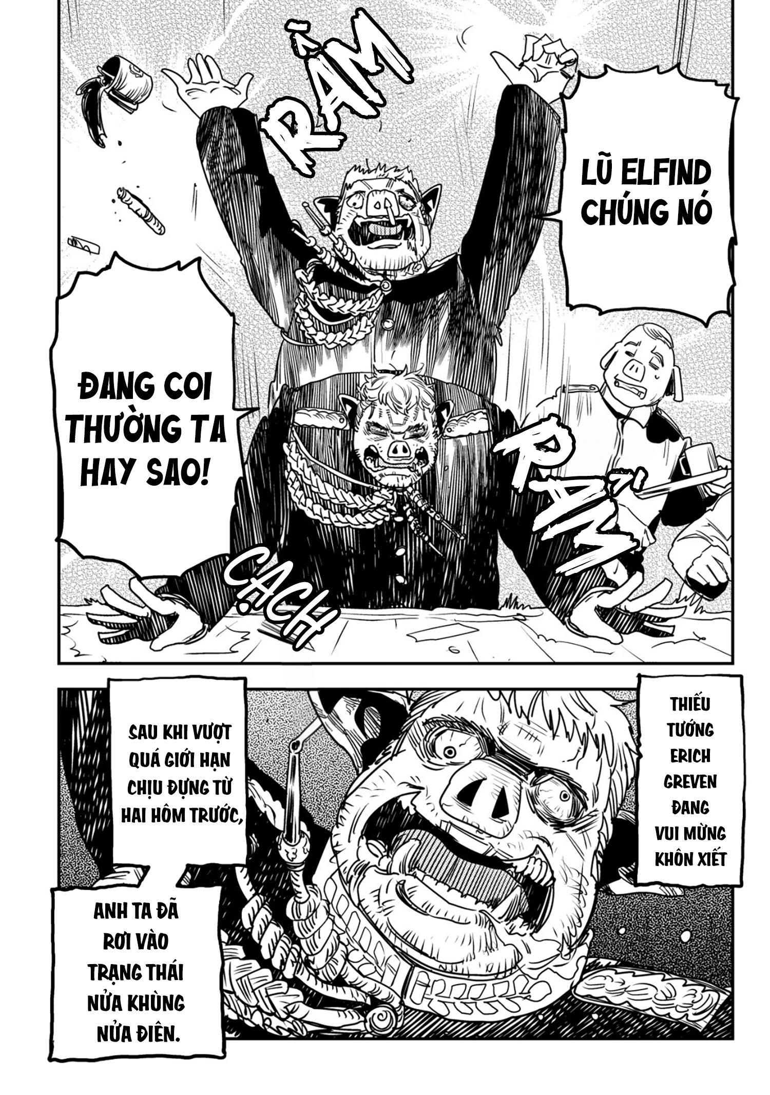 Orcsen Oukokushi ~Yaban Na Orc No Kuni Wa, Ikanishite Heiwa Na Elf No Kuni Wo Yakiharau Ni Itatta Ka~ Chapter 14 - 46