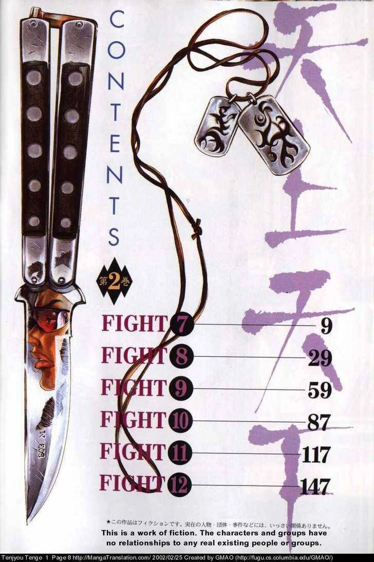 Tenjou Tenge Chapter 7 - 7