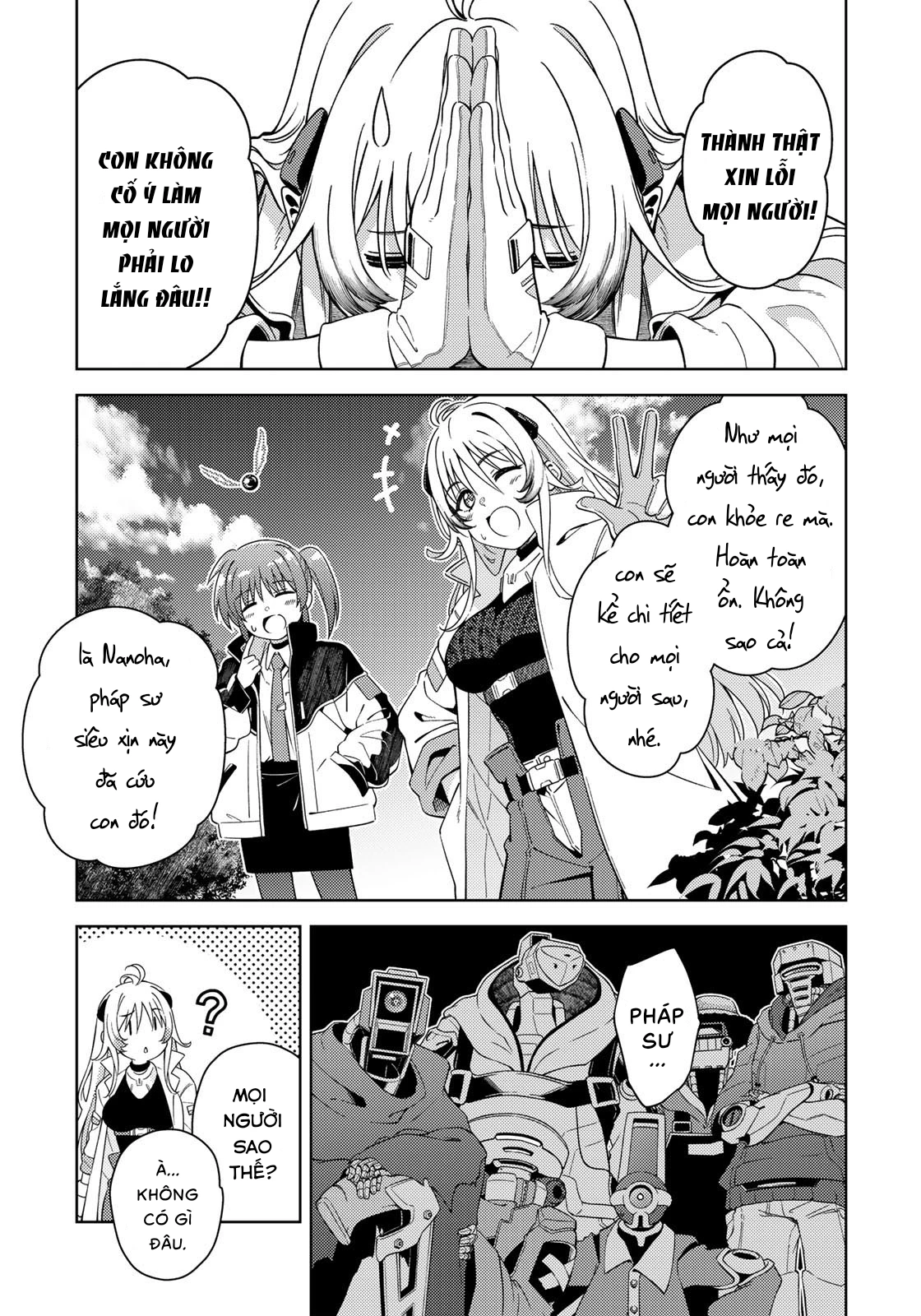 Mahou Shoujo Lyrical Nanoha Exceeds Chapter 3.1 - 3