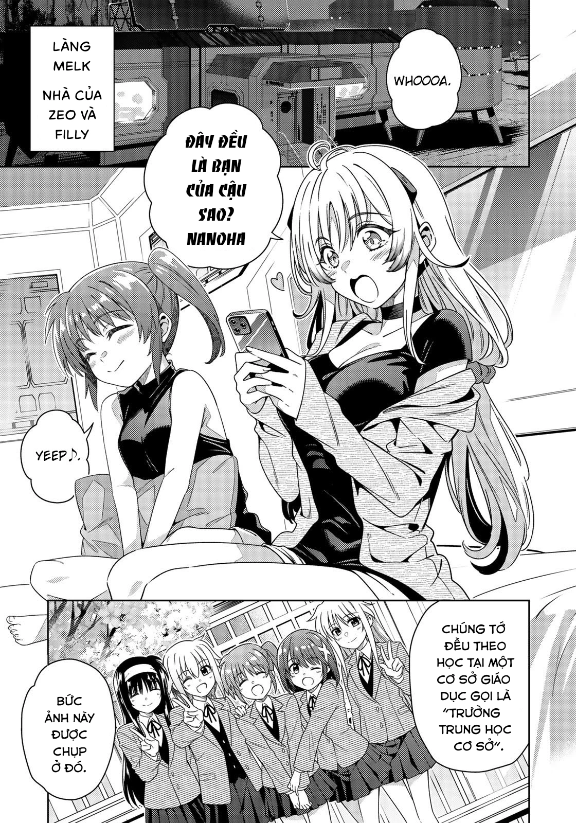 Mahou Shoujo Lyrical Nanoha Exceeds Chapter 3.1 - 9