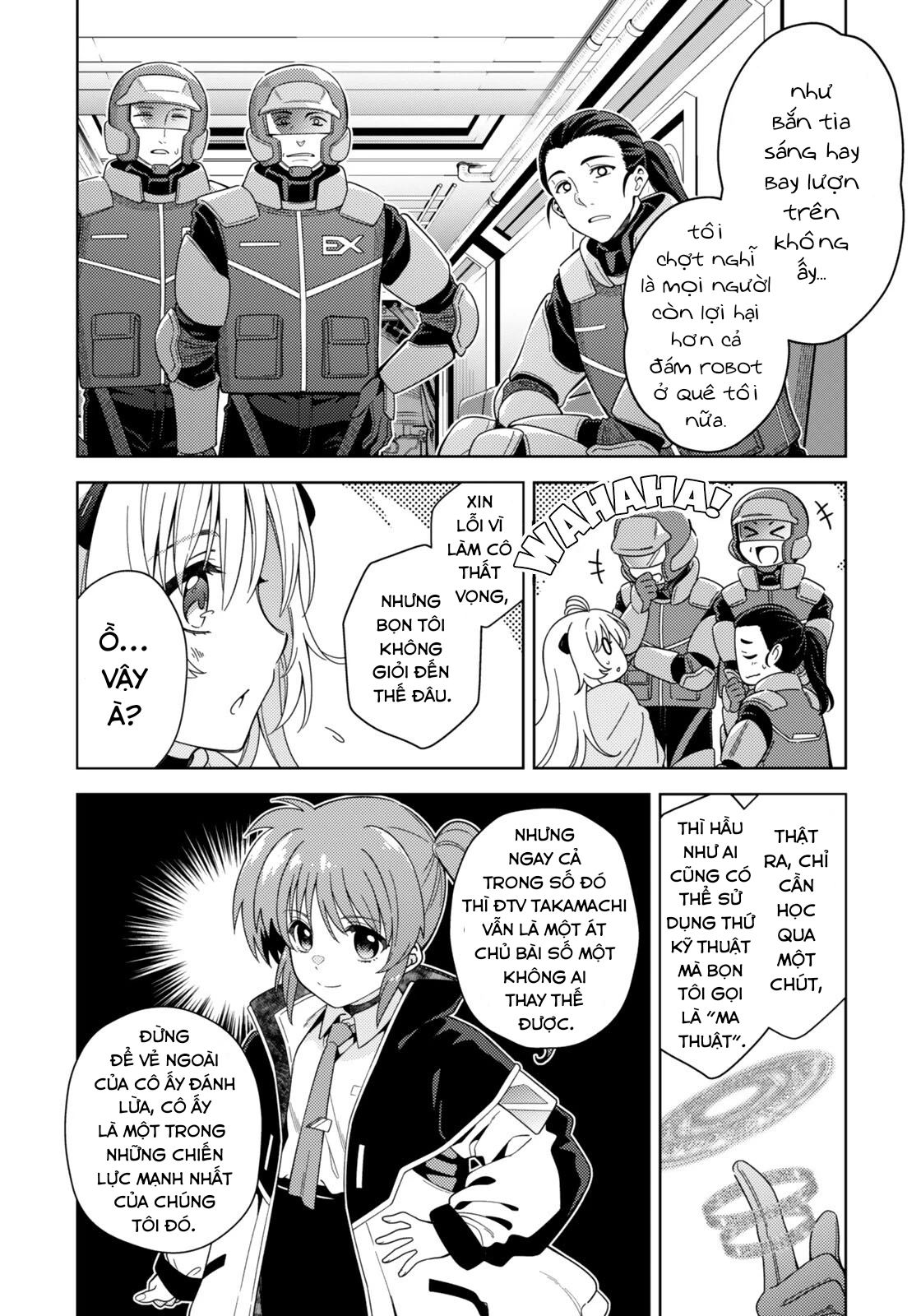 Mahou Shoujo Lyrical Nanoha Exceeds Chapter 7.1 - 8