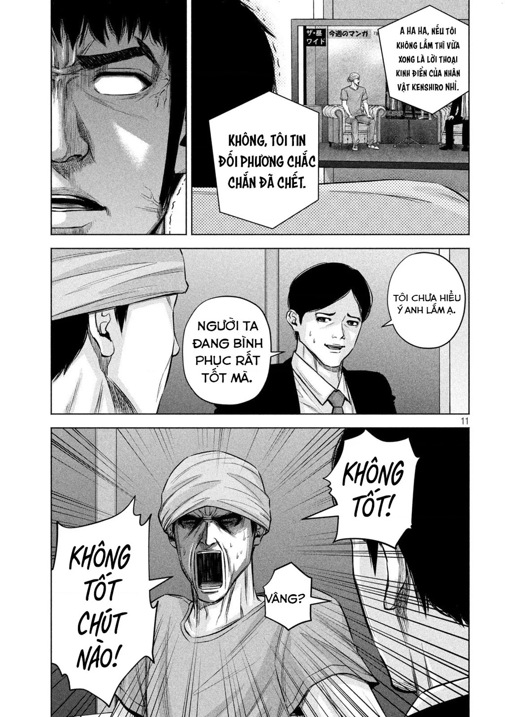 Hãy Gửi Lời Chào Của Tôi Tới Kenshiro Chapter 77 - 12