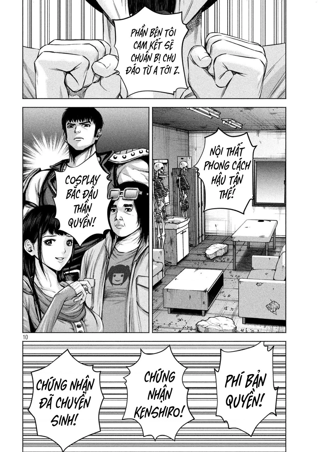 Hãy Gửi Lời Chào Của Tôi Tới Kenshiro Chapter 78 - 11