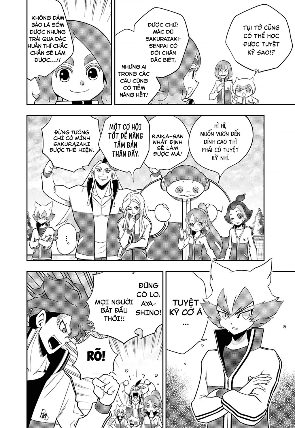 Inazuma Eleven: Con Đường Danh Vọng Của Các Anh Hùng! Chapter 4 - 7