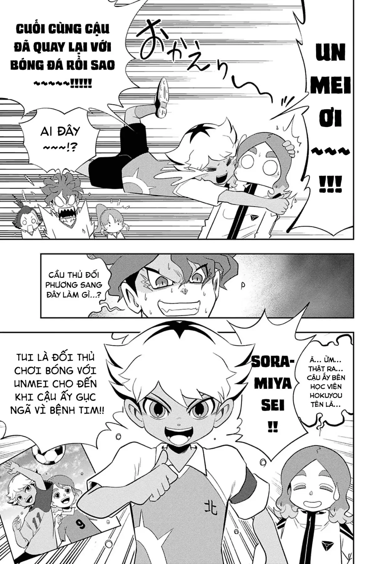 Inazuma Eleven: Con Đường Danh Vọng Của Các Anh Hùng! Chapter  6 - 9