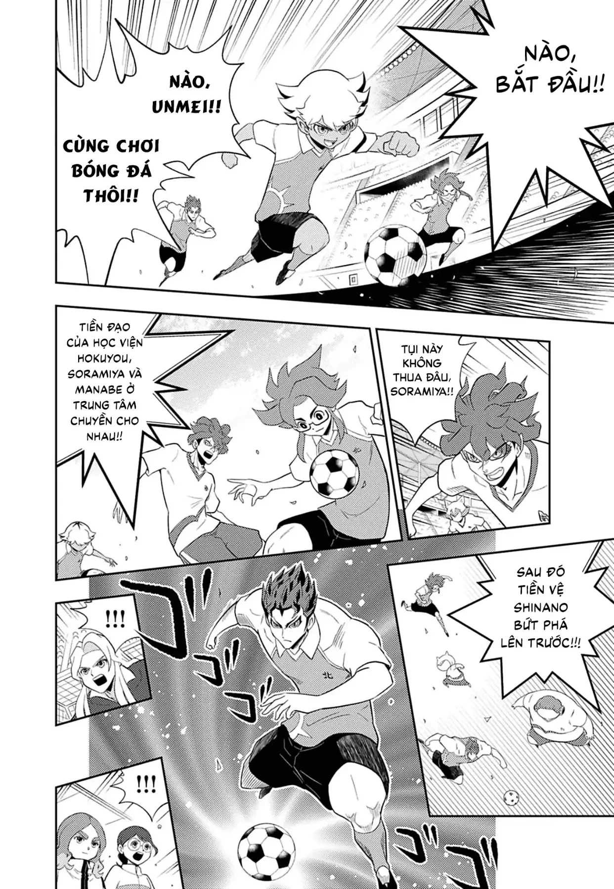 Inazuma Eleven: Con Đường Danh Vọng Của Các Anh Hùng! Chapter  6 - 12