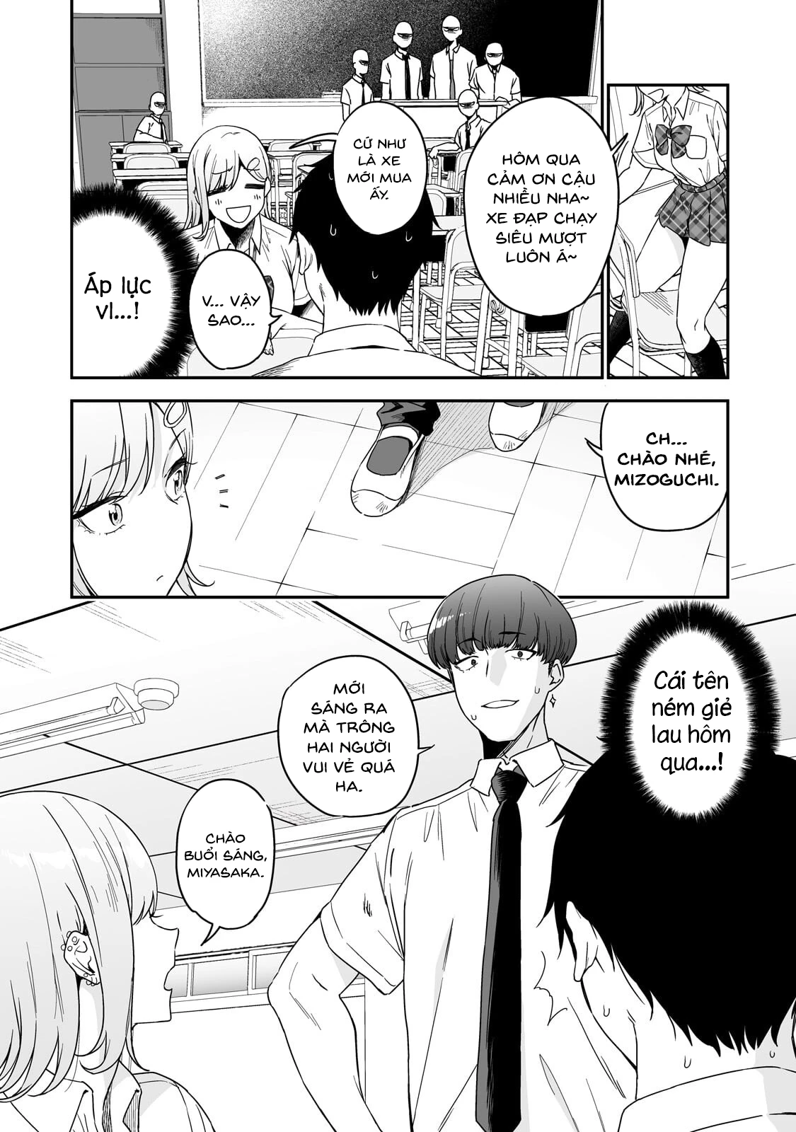 Lỡ tay sửa xe cho nàng Gyaru, ai dè lại bị nàng bám lấy Chapter 2 - 4