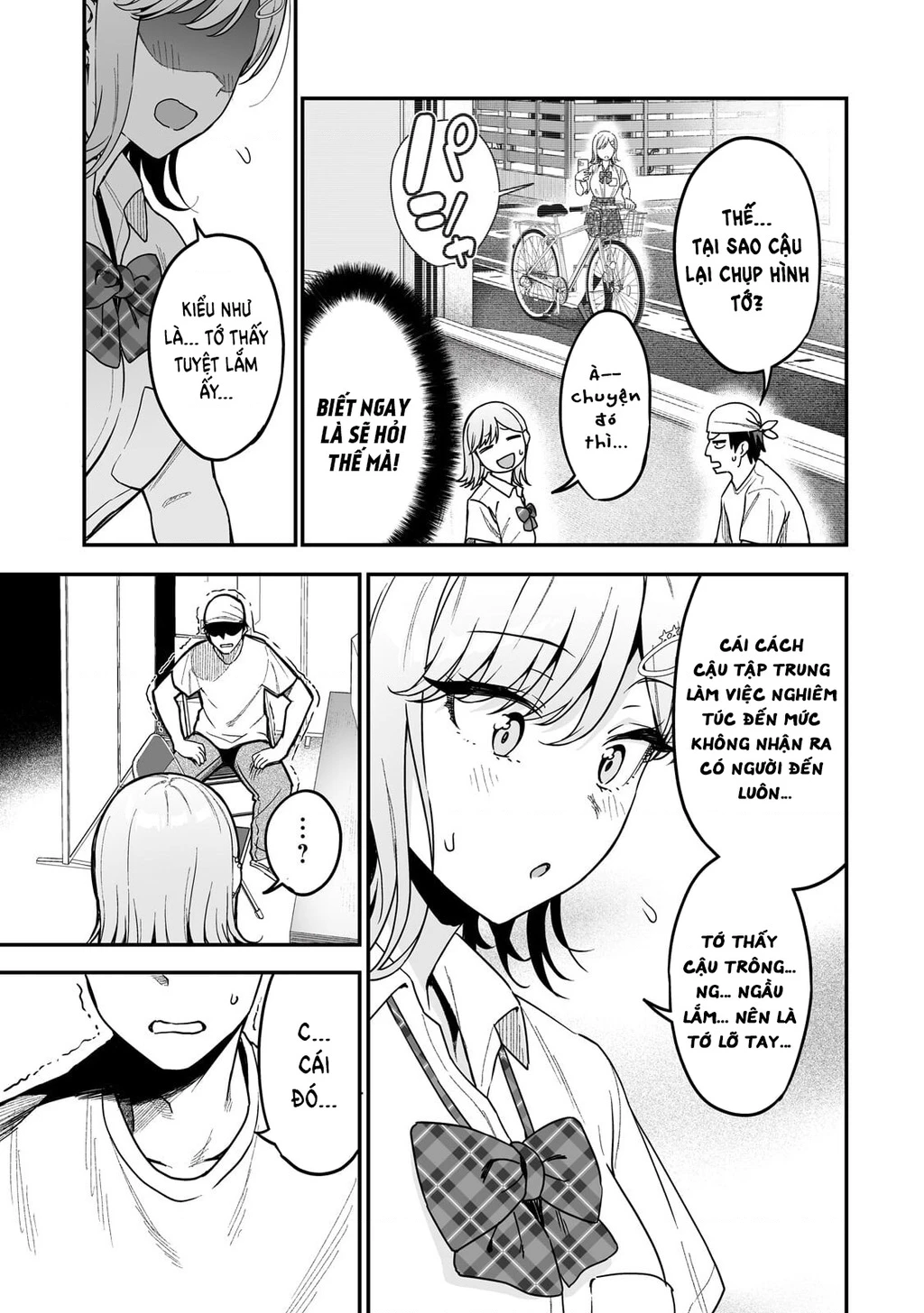 Lỡ tay sửa xe cho nàng Gyaru, ai dè lại bị nàng bám lấy Chapter 3 - 6