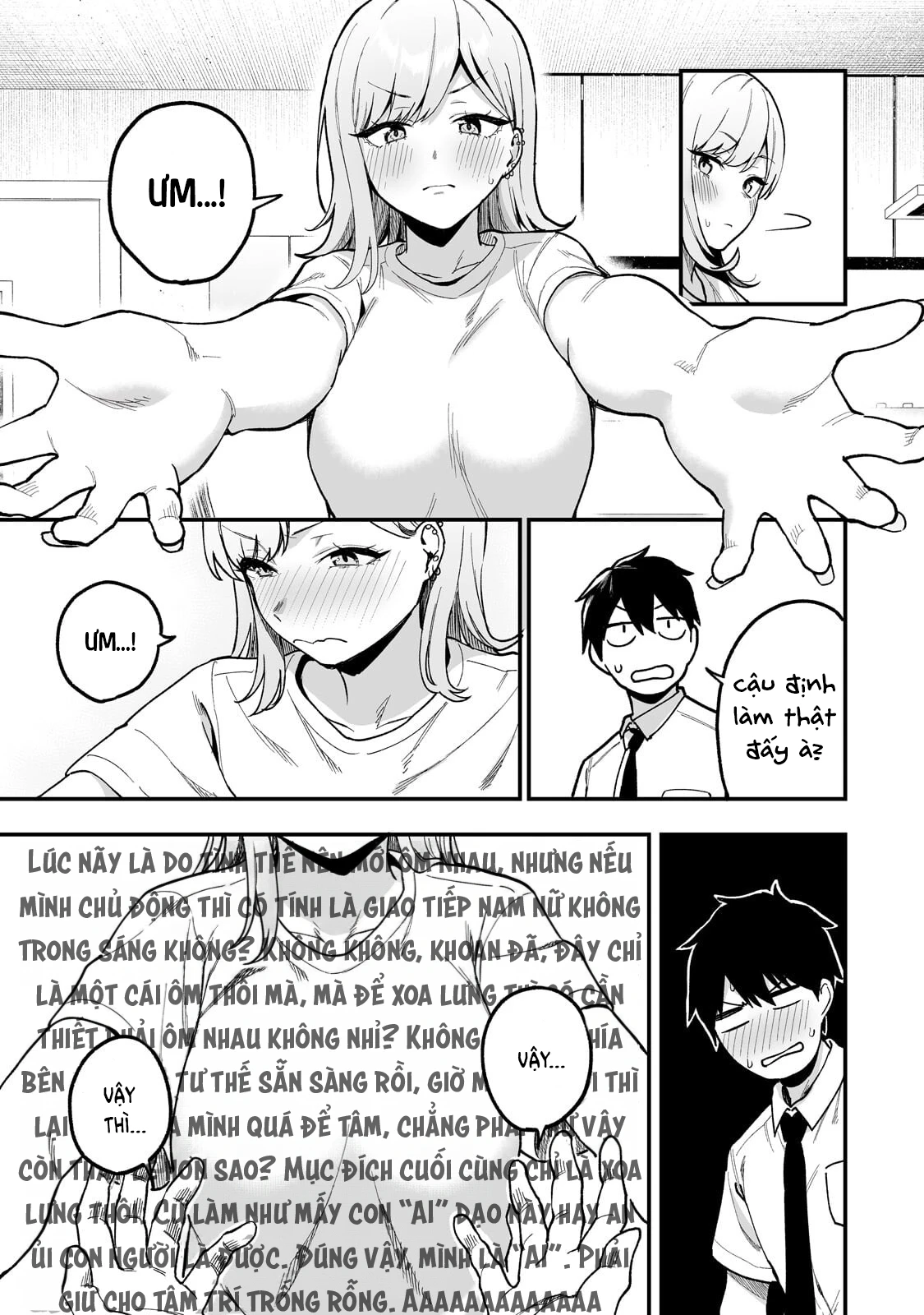 Lỡ tay sửa xe cho nàng Gyaru, ai dè lại bị nàng bám lấy Chapter 7 - 22