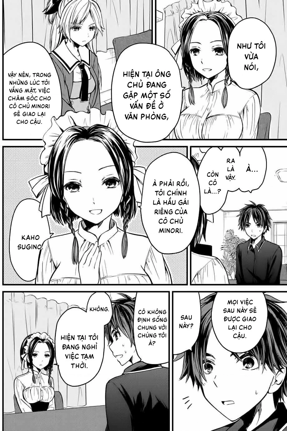 Tôi được làm quản gia riêng của cô bạn tiểu thư Chapter 3 - 2