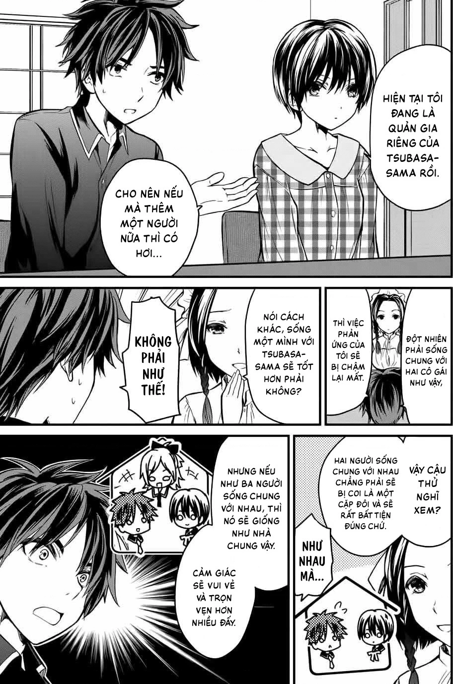 Tôi được làm quản gia riêng của cô bạn tiểu thư Chapter 3 - 5