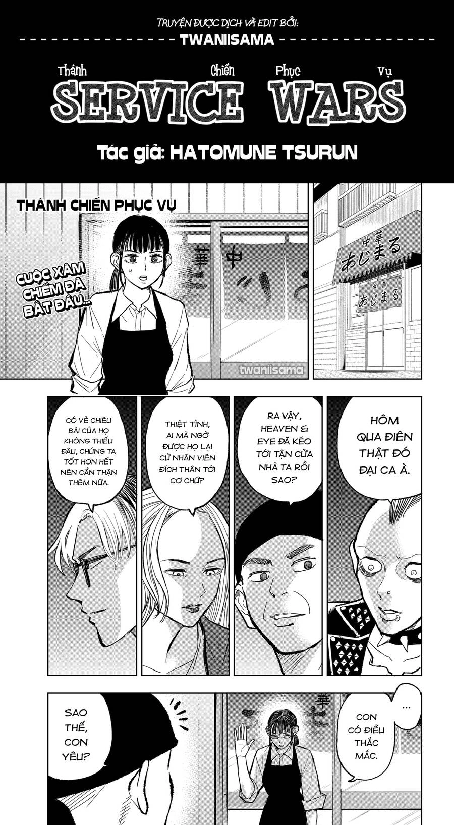 Service Wars - Thánh Chiến Phục Vụ Chapter 11 - 1
