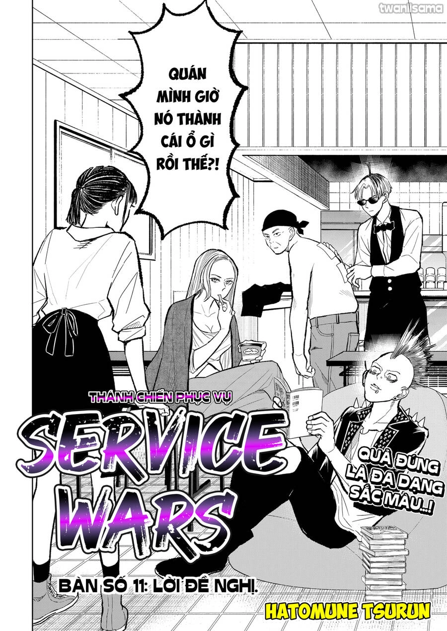 Service Wars - Thánh Chiến Phục Vụ Chapter 11 - 2