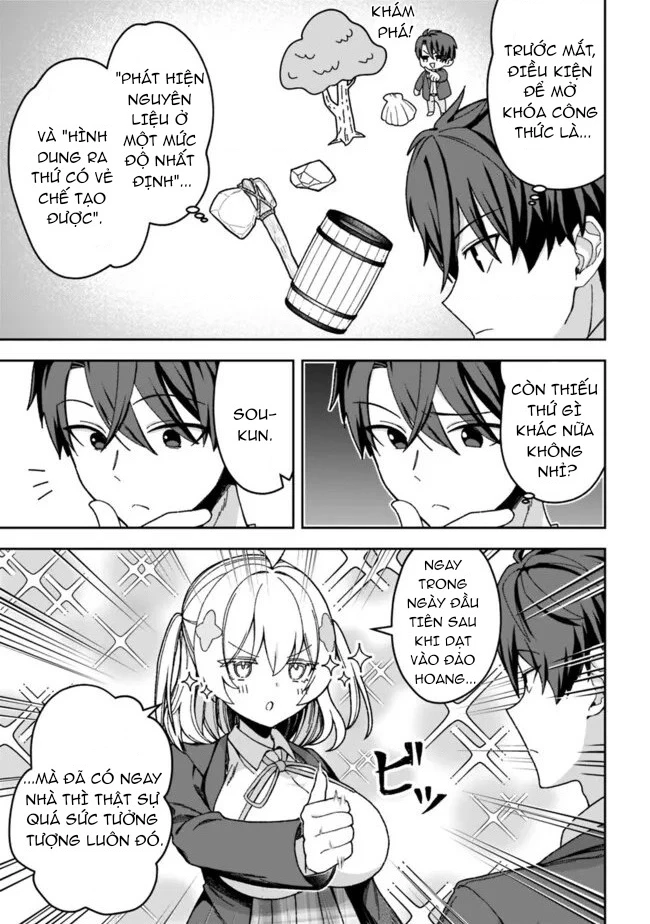 Tôi Có Kỹ Năng Minecraft Cùng Dàn Mỹ Nữ Sinh Tồn Trên Đảo Hoang Chapter 3 - 5