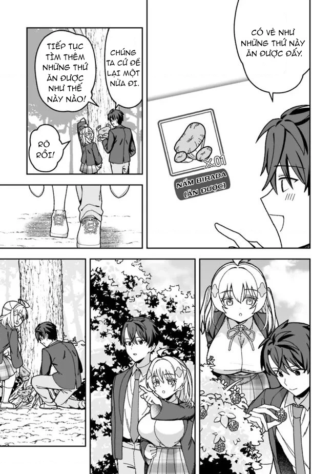 Tôi Có Kỹ Năng Minecraft Cùng Dàn Mỹ Nữ Sinh Tồn Trên Đảo Hoang Chapter 3 - 17