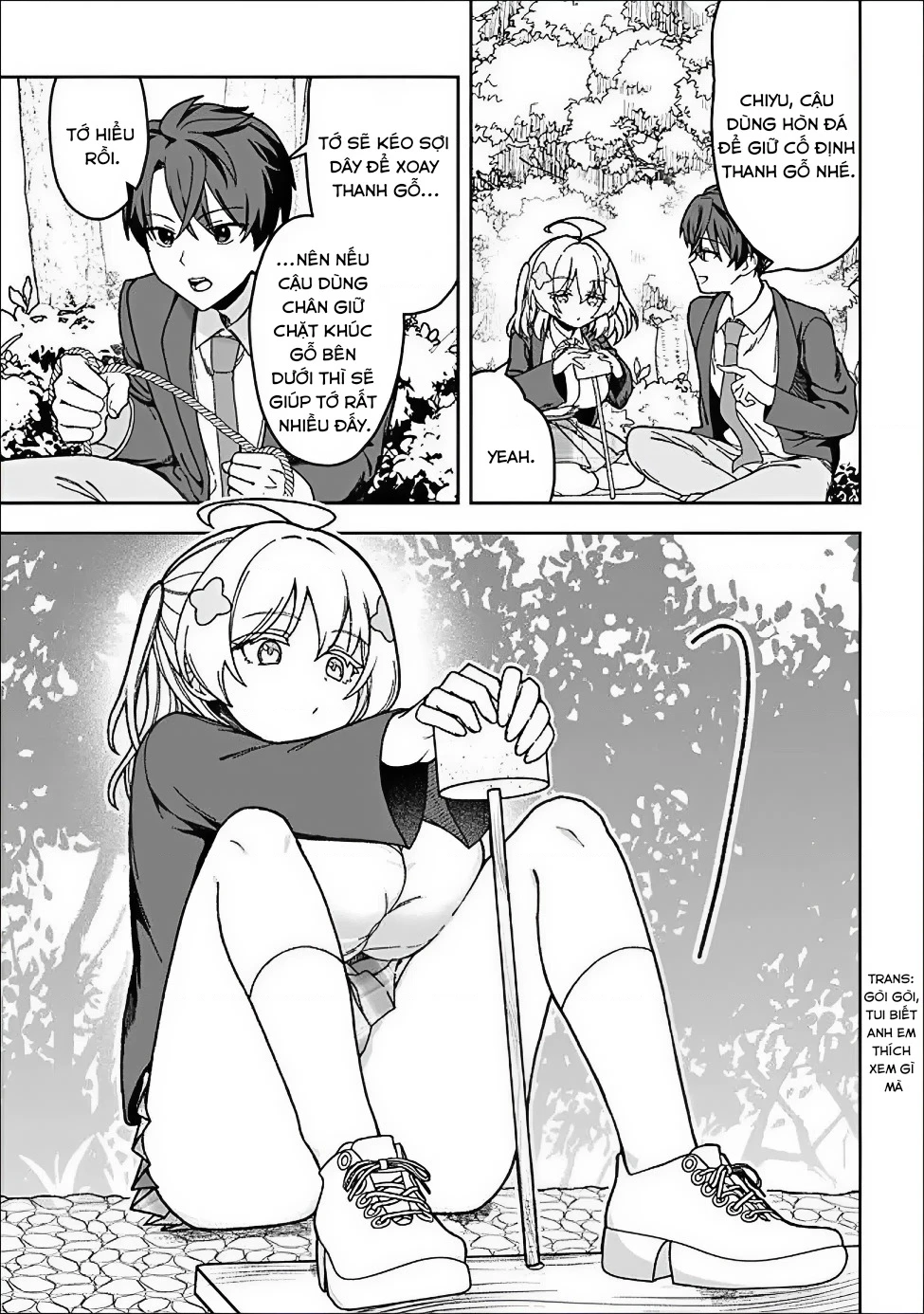 Tôi Có Kỹ Năng Minecraft Cùng Dàn Mỹ Nữ Sinh Tồn Trên Đảo Hoang Chapter 4 - 5