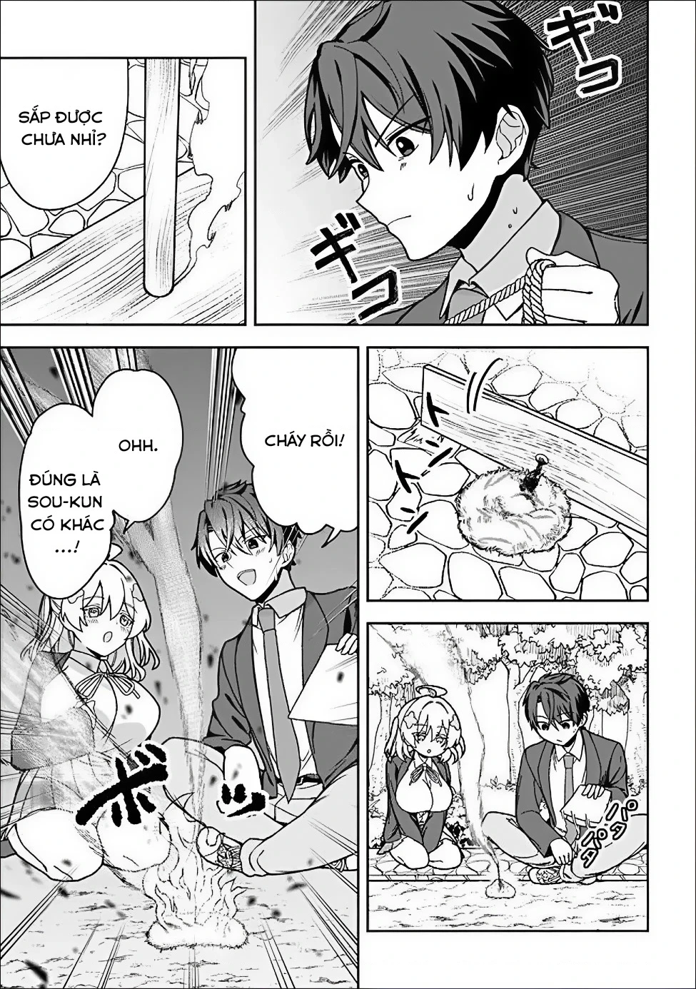 Tôi Có Kỹ Năng Minecraft Cùng Dàn Mỹ Nữ Sinh Tồn Trên Đảo Hoang Chapter 4 - 7