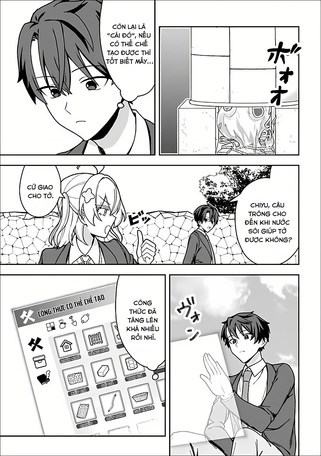 Tôi Có Kỹ Năng Minecraft Cùng Dàn Mỹ Nữ Sinh Tồn Trên Đảo Hoang Chapter 5 - 8