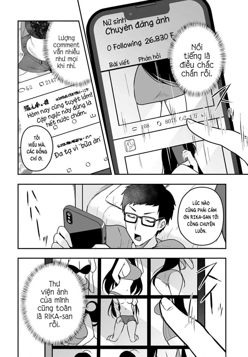 Chàng Mọt Sách và Gái Bán Quạt: Hóa ra 'tư liệu' tôi dùng mỗi đêm lại chính là của Hotgirl cùng lớp. Chapter 1 - 4